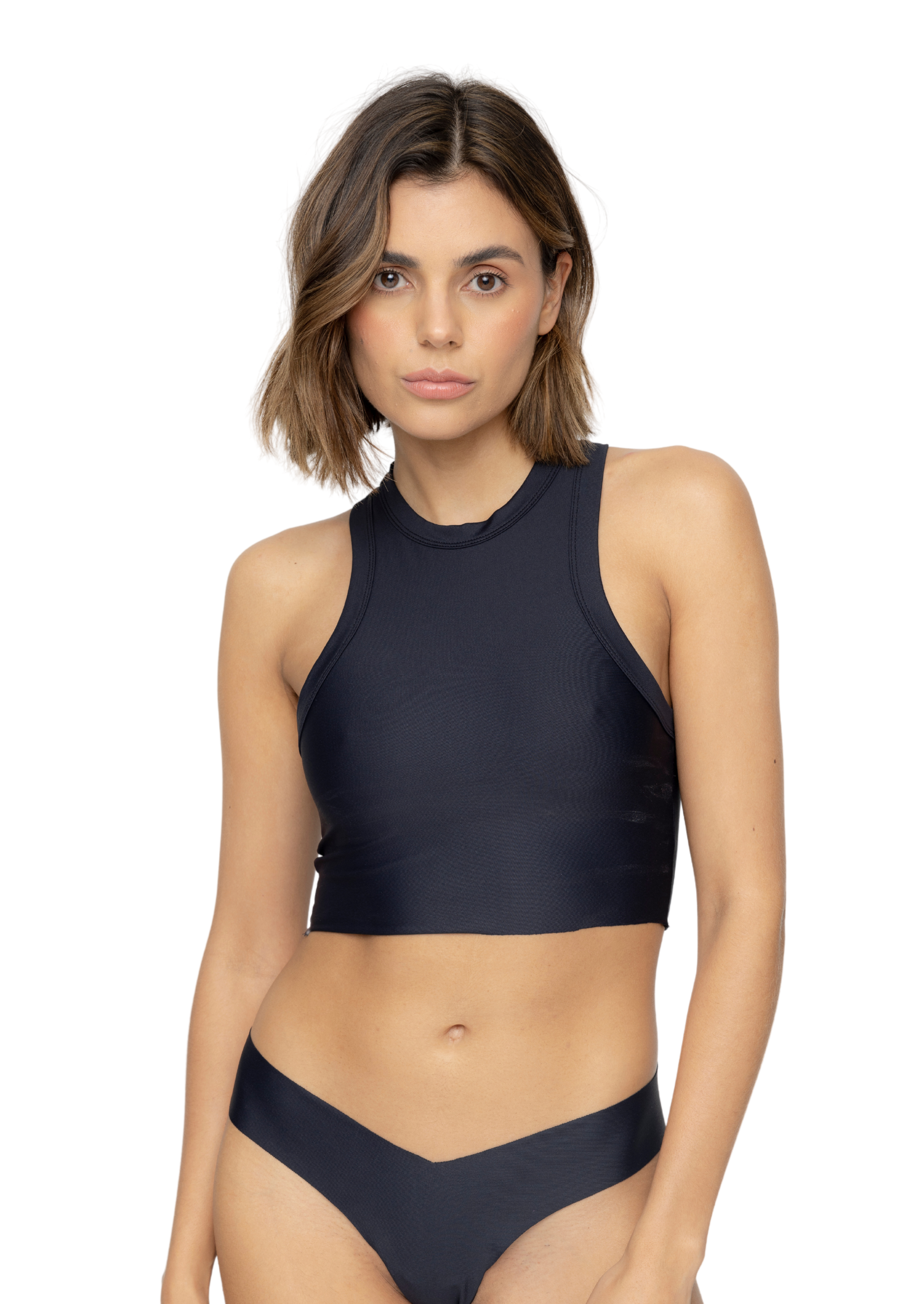 CROPTOP MYKONOS NEGRO