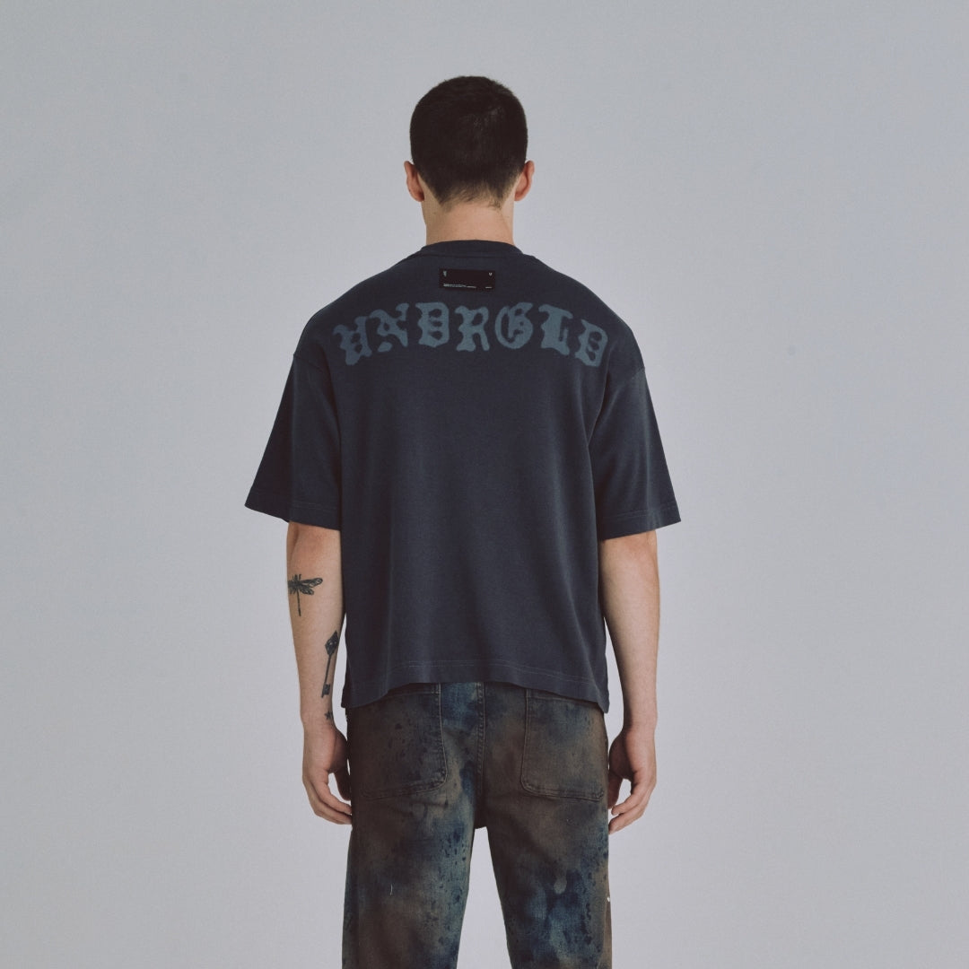 94' CROSSLIGHT BOXY FIT TSHIRT VINTAGE GRAY