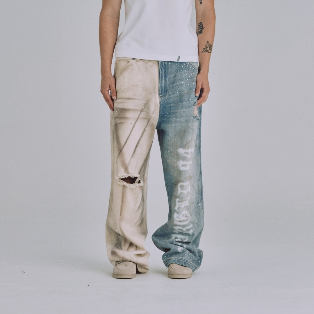 94' UNDRGLD WIDE JEANS MECHANIC DUAL