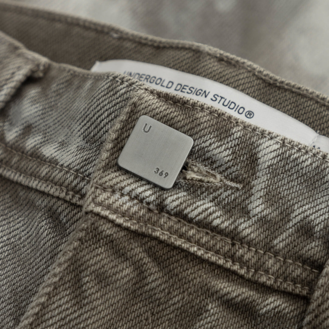 94' UNGD RIVETED PAINTED JORTS PAINTED GRAY