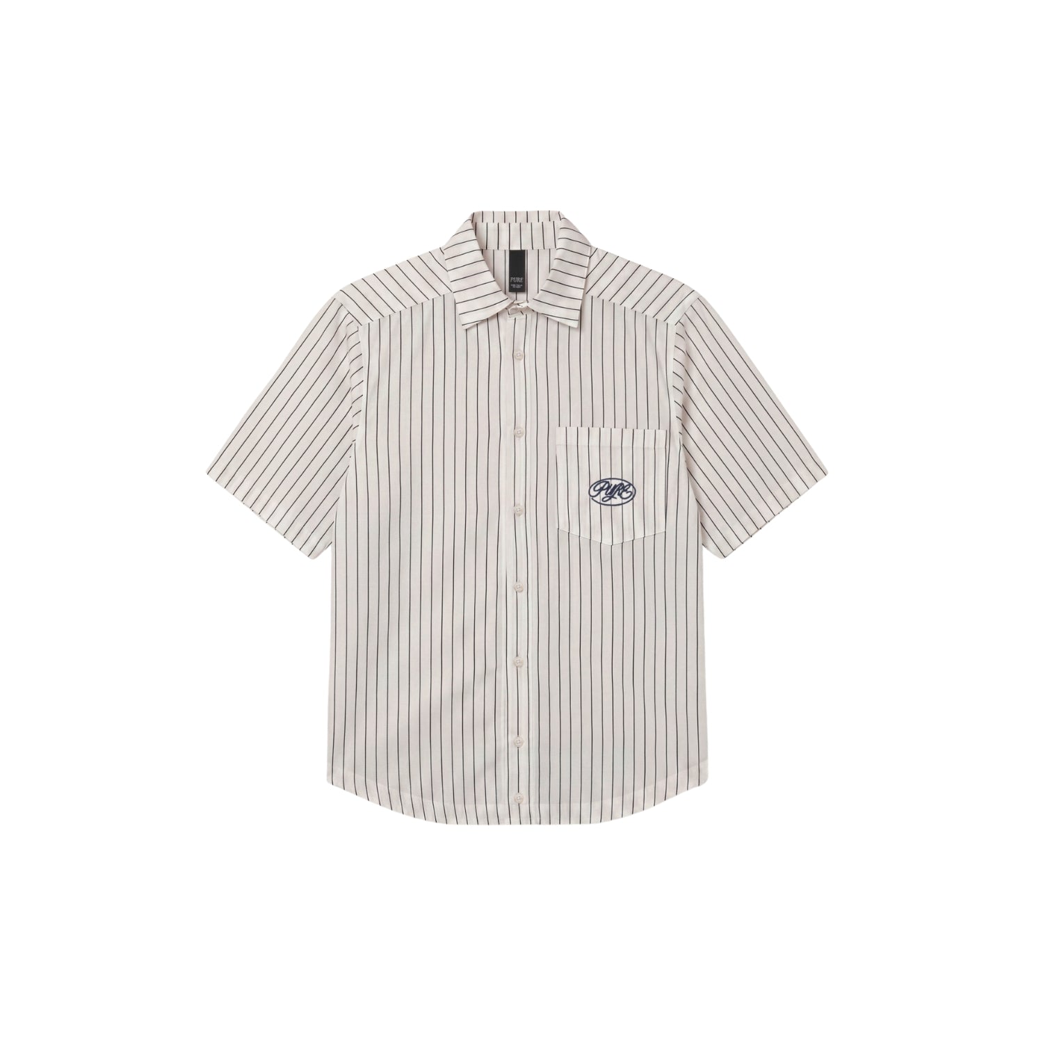 ACROSS THE LINES BUTTON SHIRT