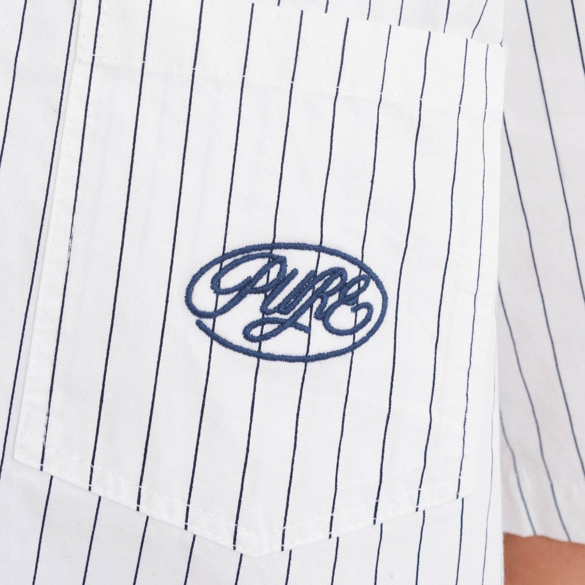 ACROSS THE LINES BUTTON SHIRT