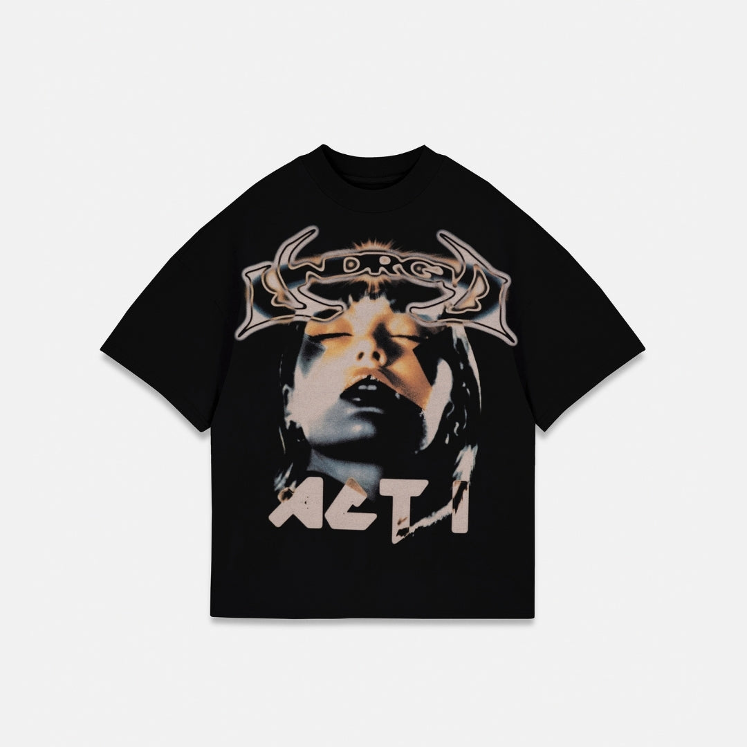 ACT 1 DESTINY T-SHIRT - BLACK