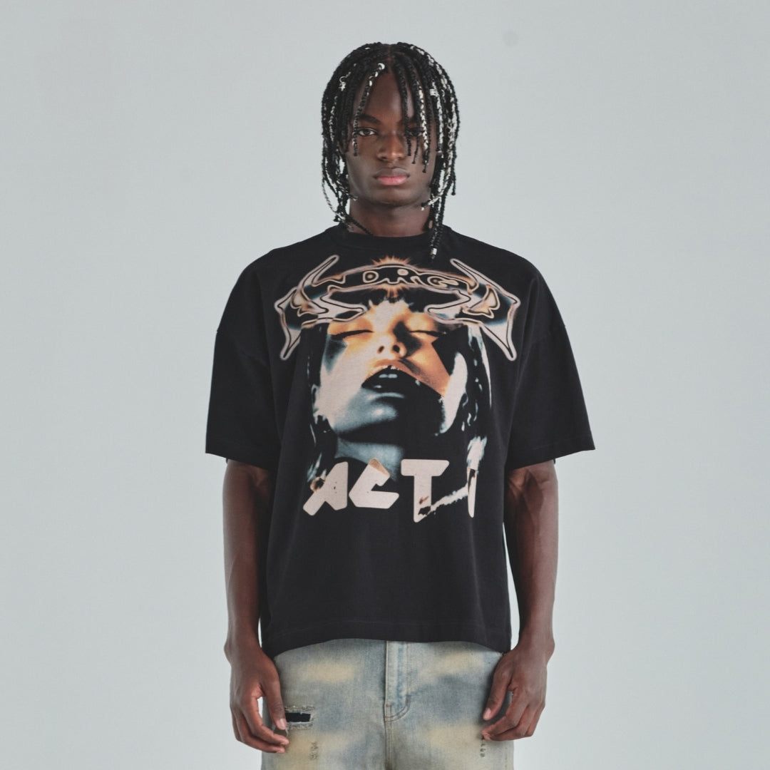 ACT 1 DESTINY T-SHIRT - BLACK