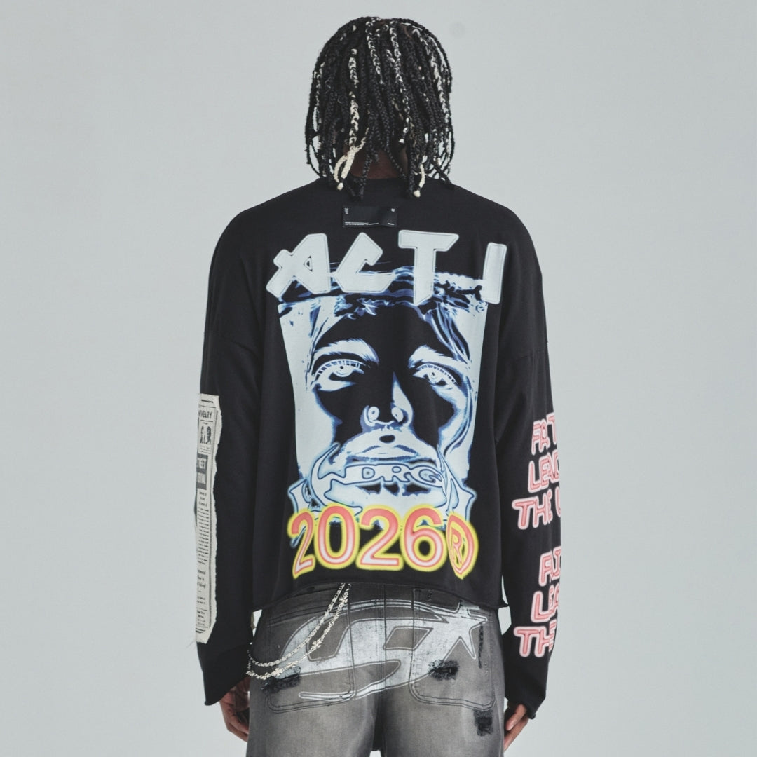ACT 1 HEAL LS T-SHIRT BLACK