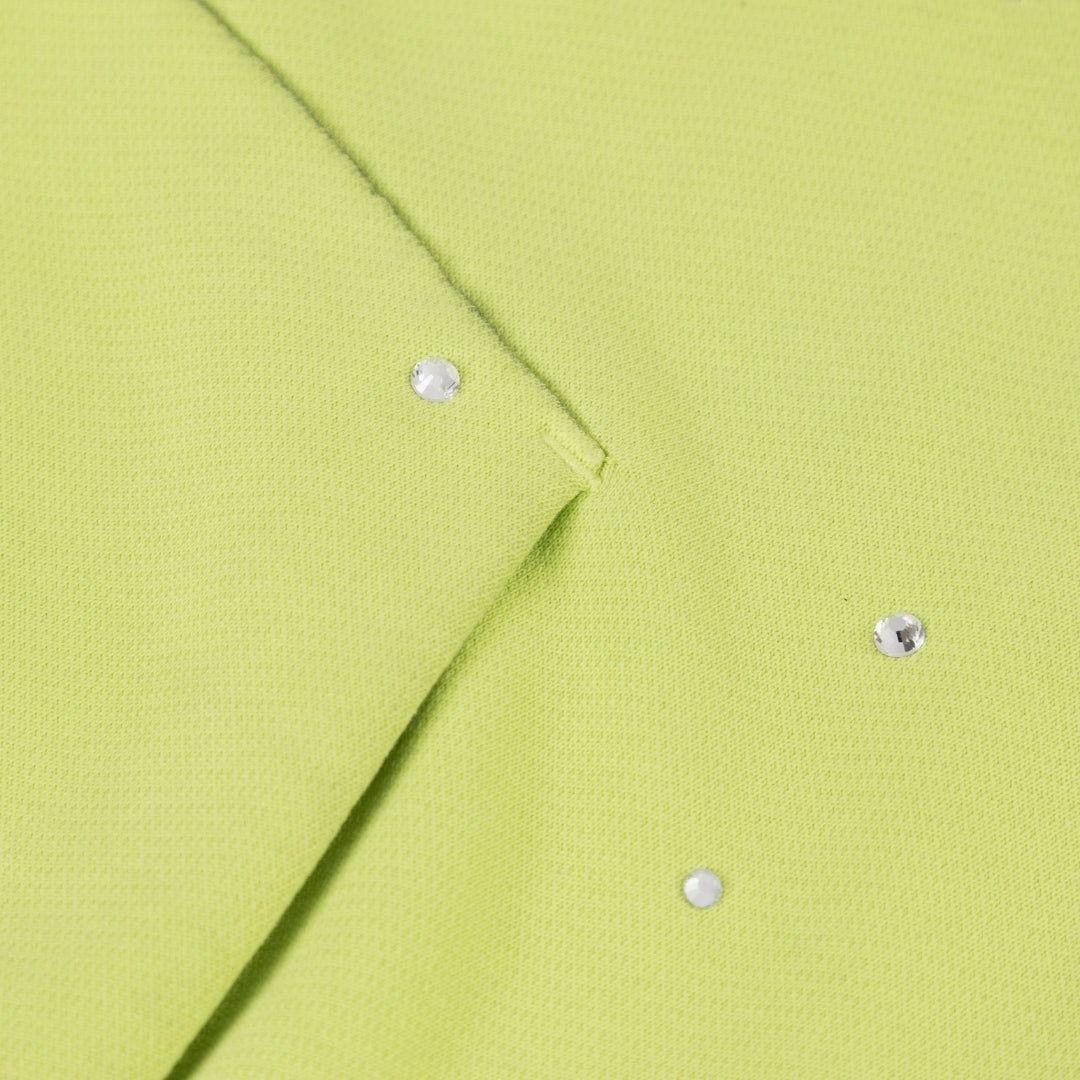 ACT 1 NEON BOXY FIT HOODIE - FADED GREEN