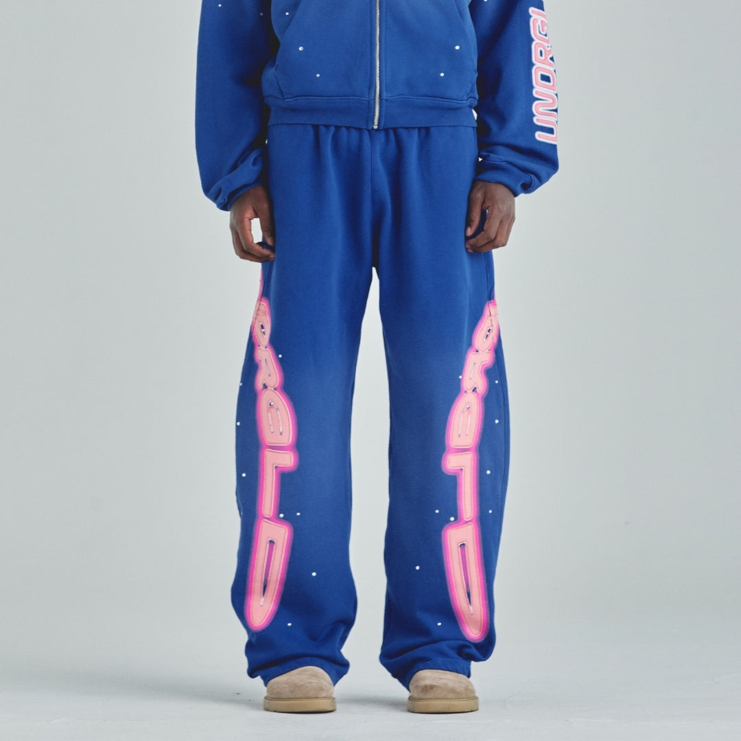 ACT 1 NEON STRAIGHTPANTS - ELECTRIC BLUE