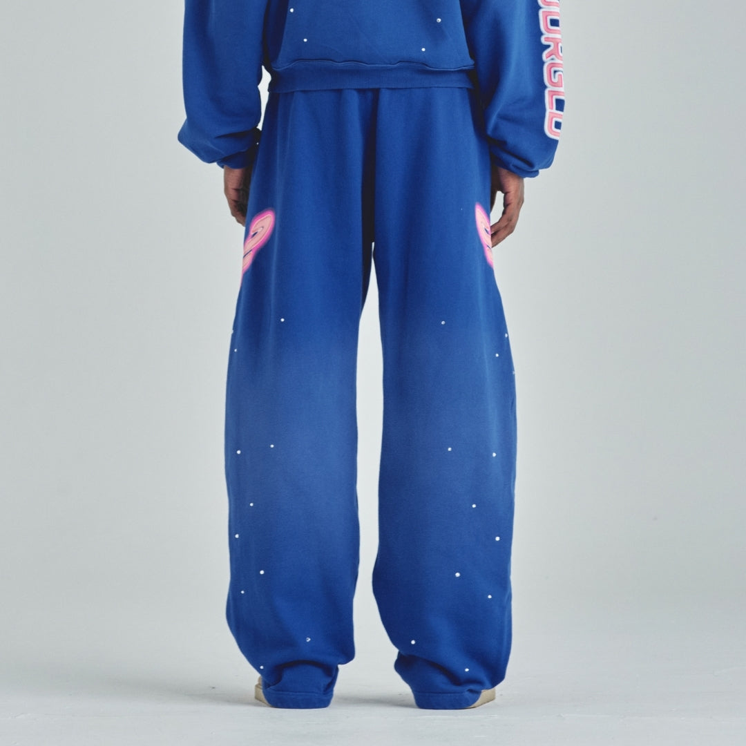 ACT 1 NEON STRAIGHTPANTS - ELECTRIC BLUE