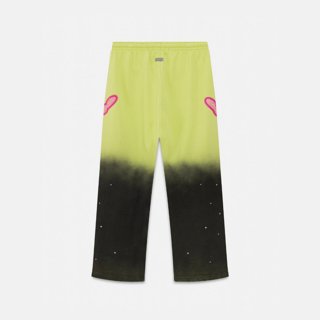 ACT 1 NEON STRAIGHTPANTS - FADED GREEN