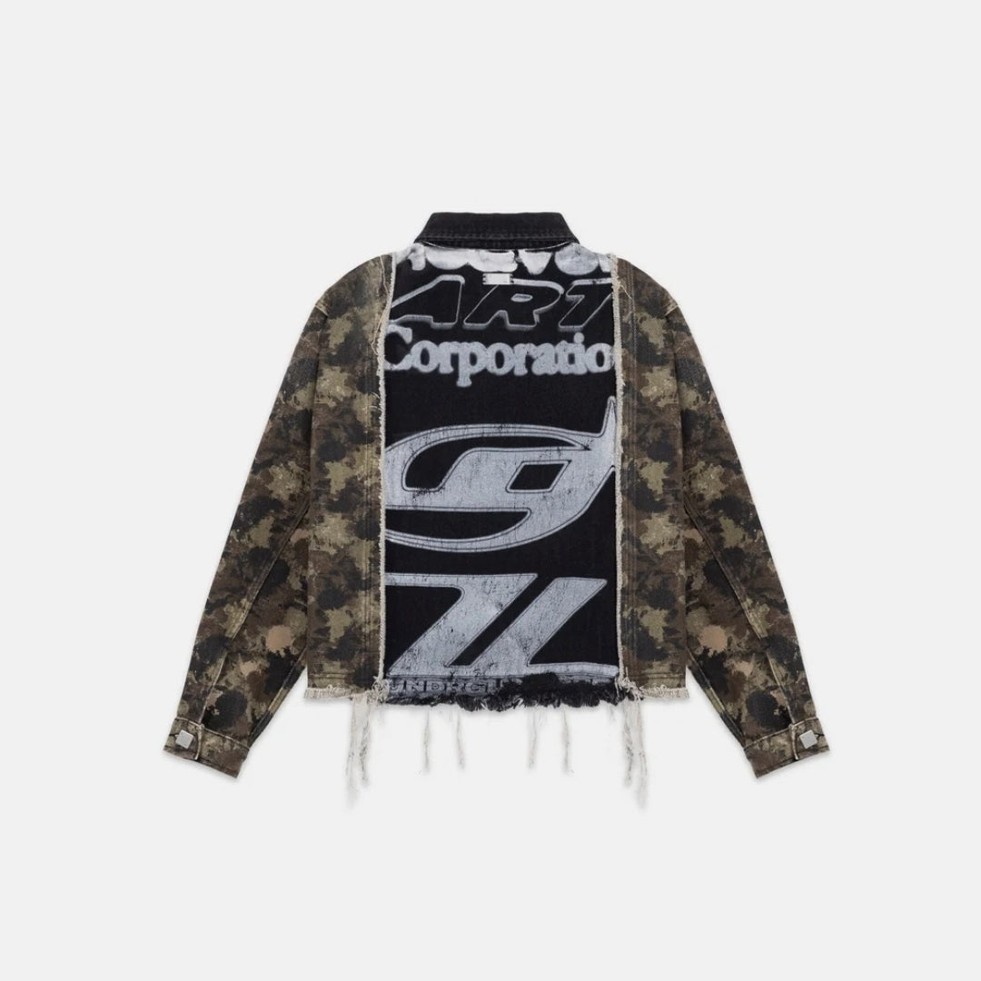 ACT 1 RACER DOUBLE JACKET - DARK CAMMO