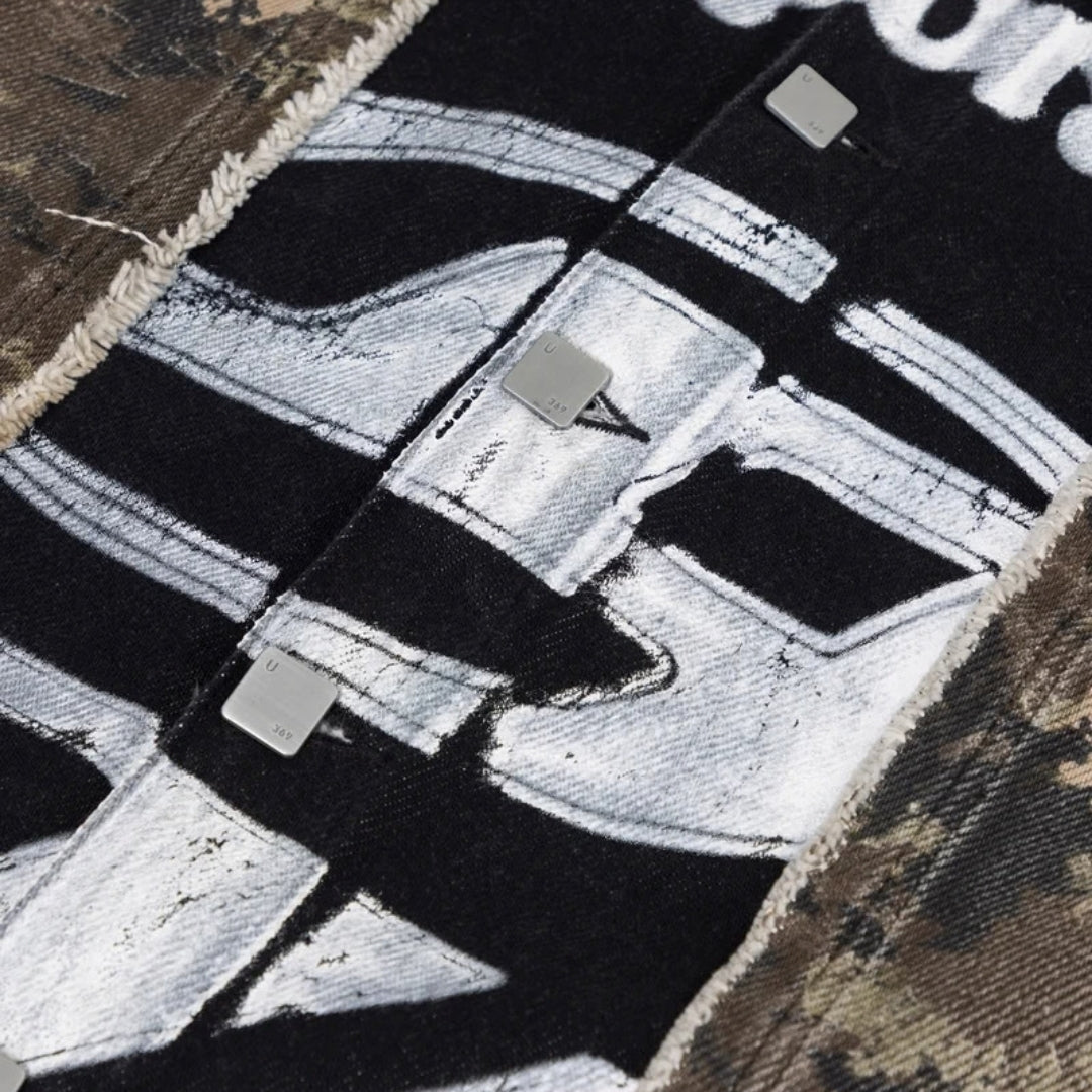 ACT 1 RACER DOUBLE JACKET - DARK CAMMO