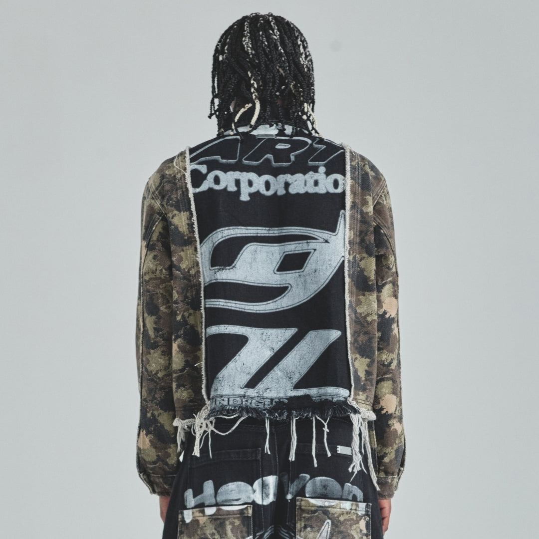 ACT 1 RACER DOUBLE JACKET - DARK CAMMO