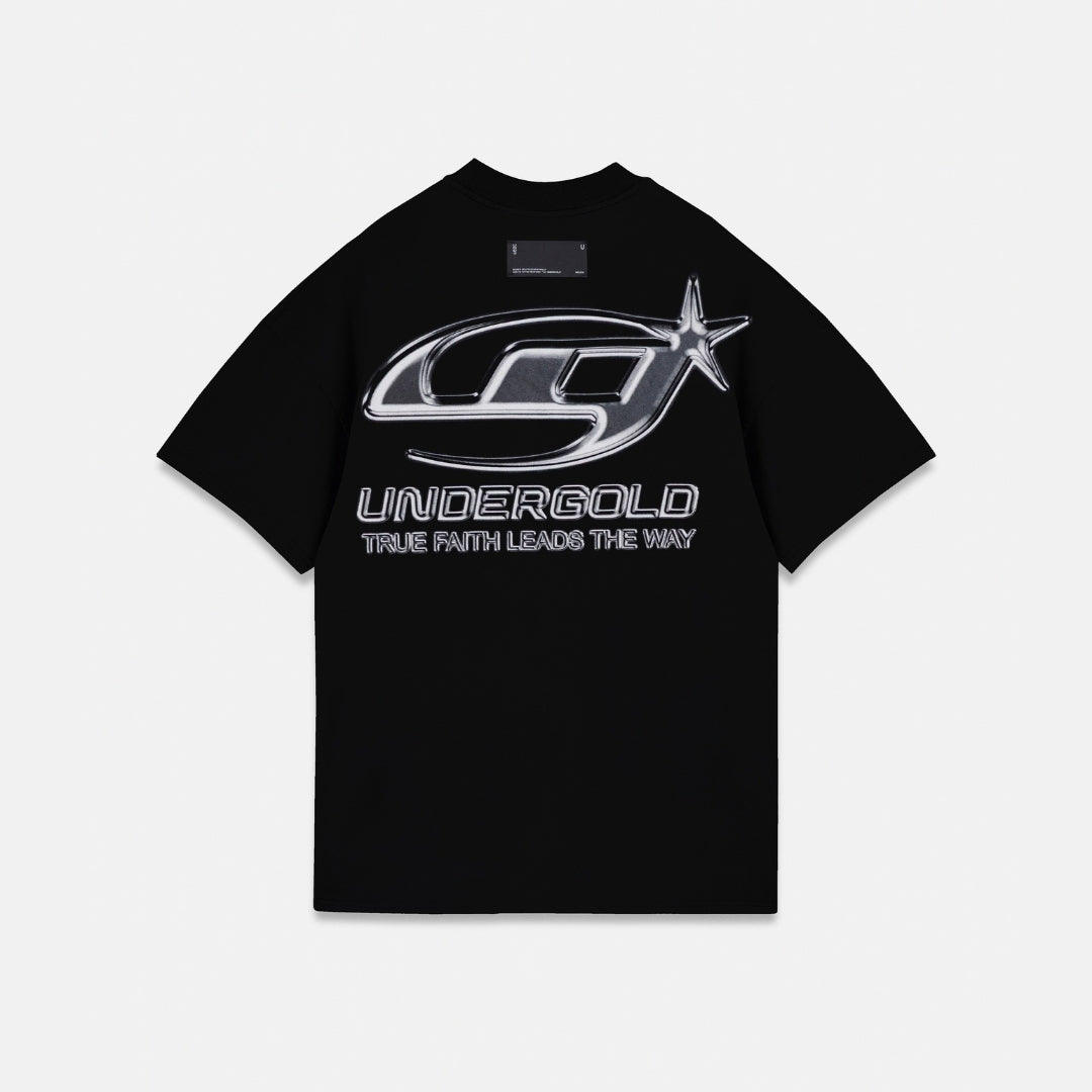 ACT 1 STAR T-SHIRT - BLACK