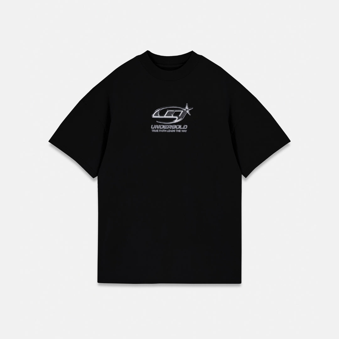 ACT 1 STAR T-SHIRT - BLACK