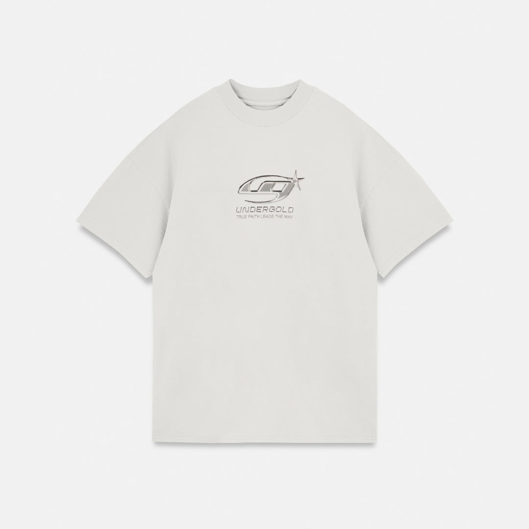 ACT 1 STAR T-SHIRT - WHITE