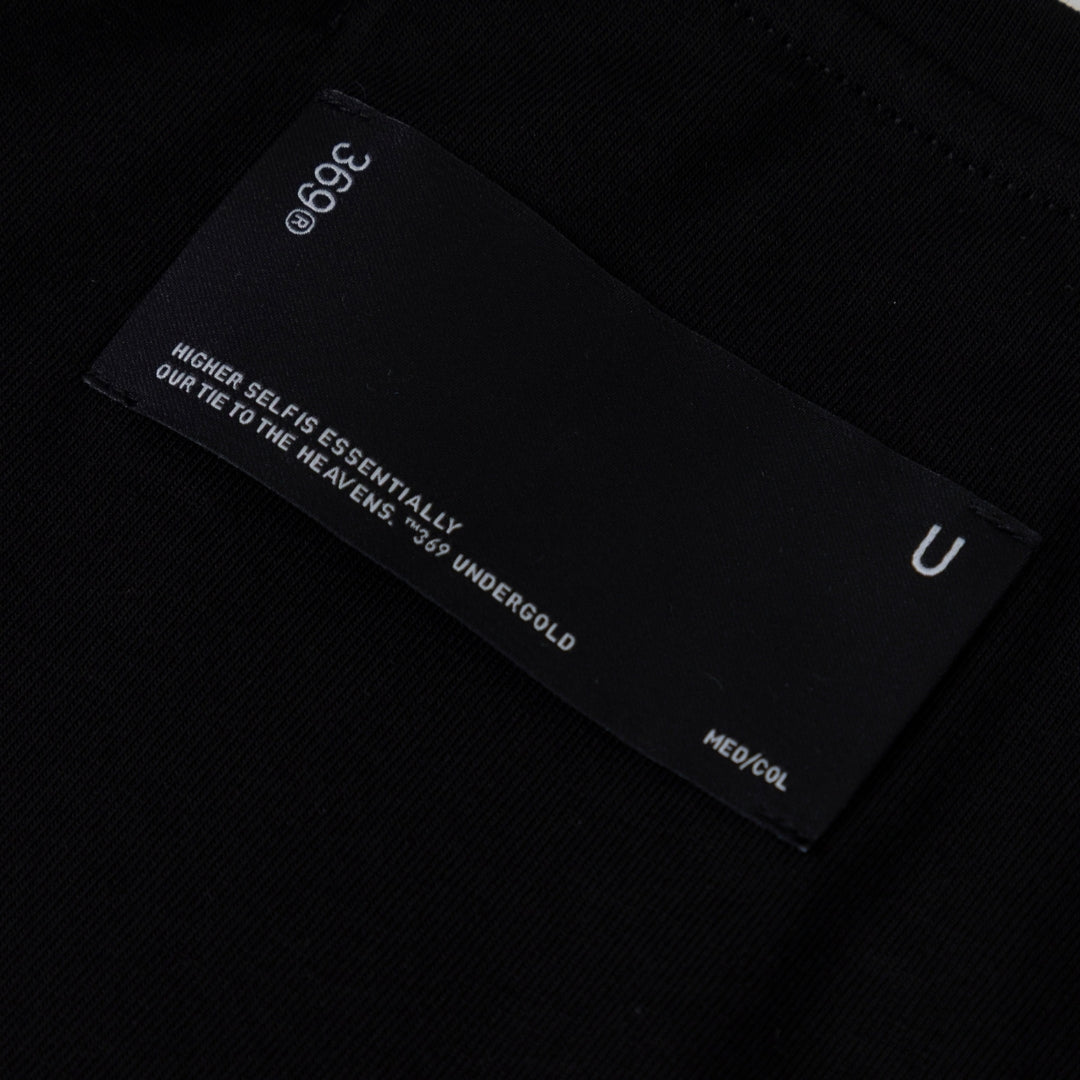ACT 1 UG STAR BABY TEE - BLACK