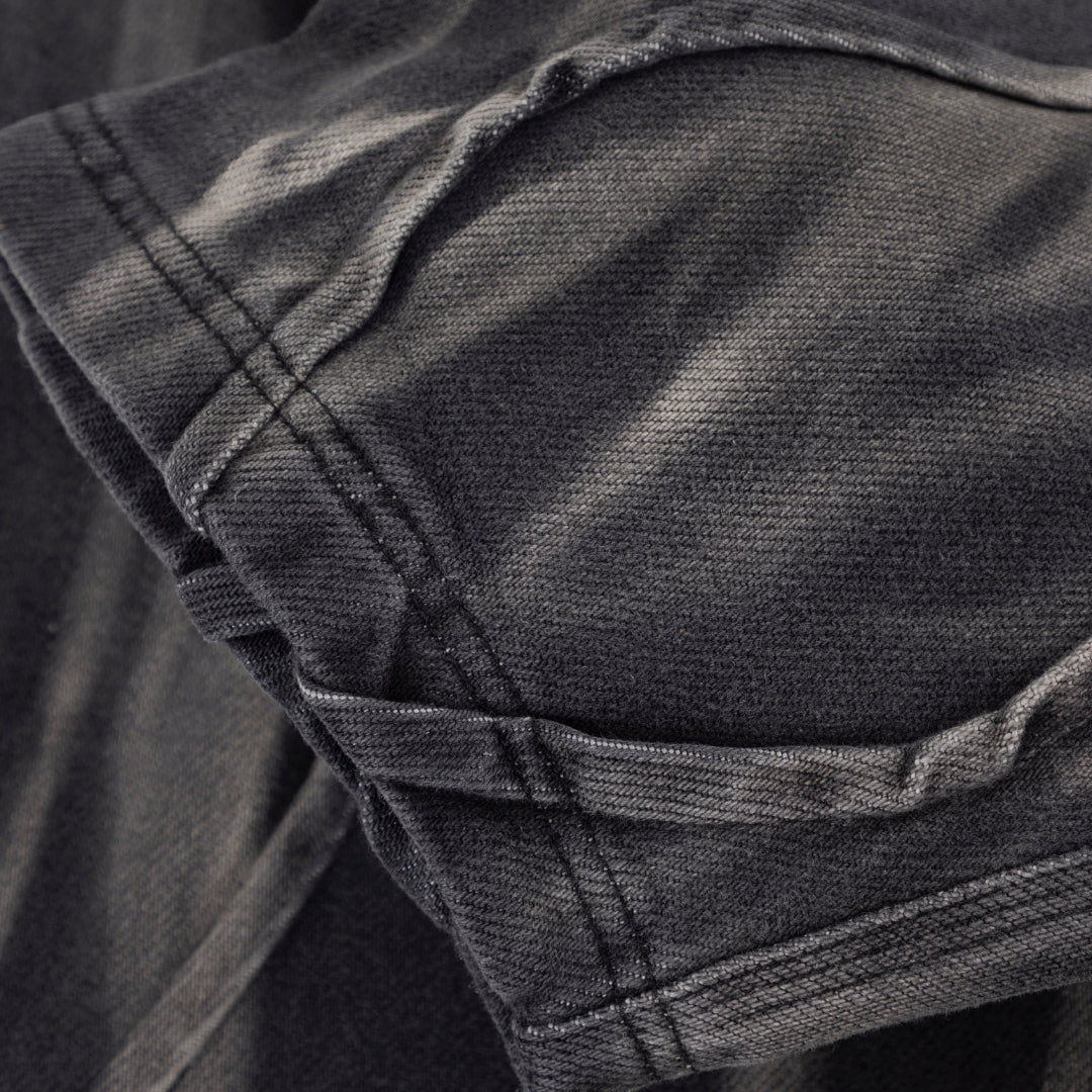 ACT 1 UG STAR BARREL VEIN JEAN - WASHED BLACK
