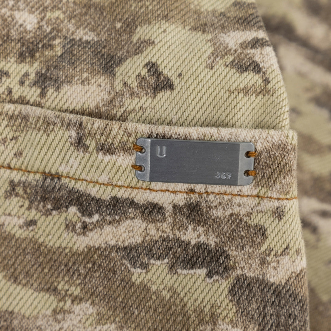 ACT 1 UG STAR DENIM JORTS - LIGHT CAMMO