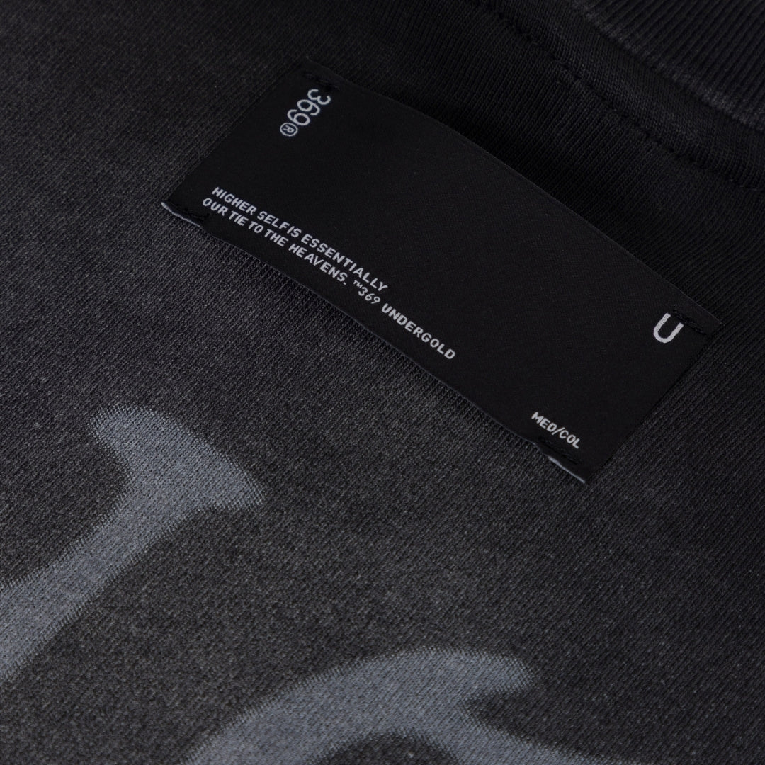 ACT 1 UNDGD LS T-SHIRT - BURNT BLACK