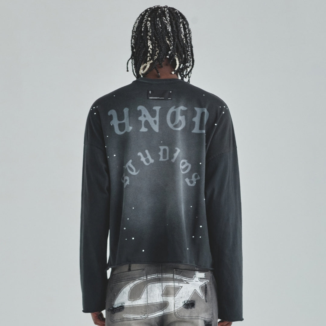 ACT 1 UNDGD LS T-SHIRT - BURNT BLACK