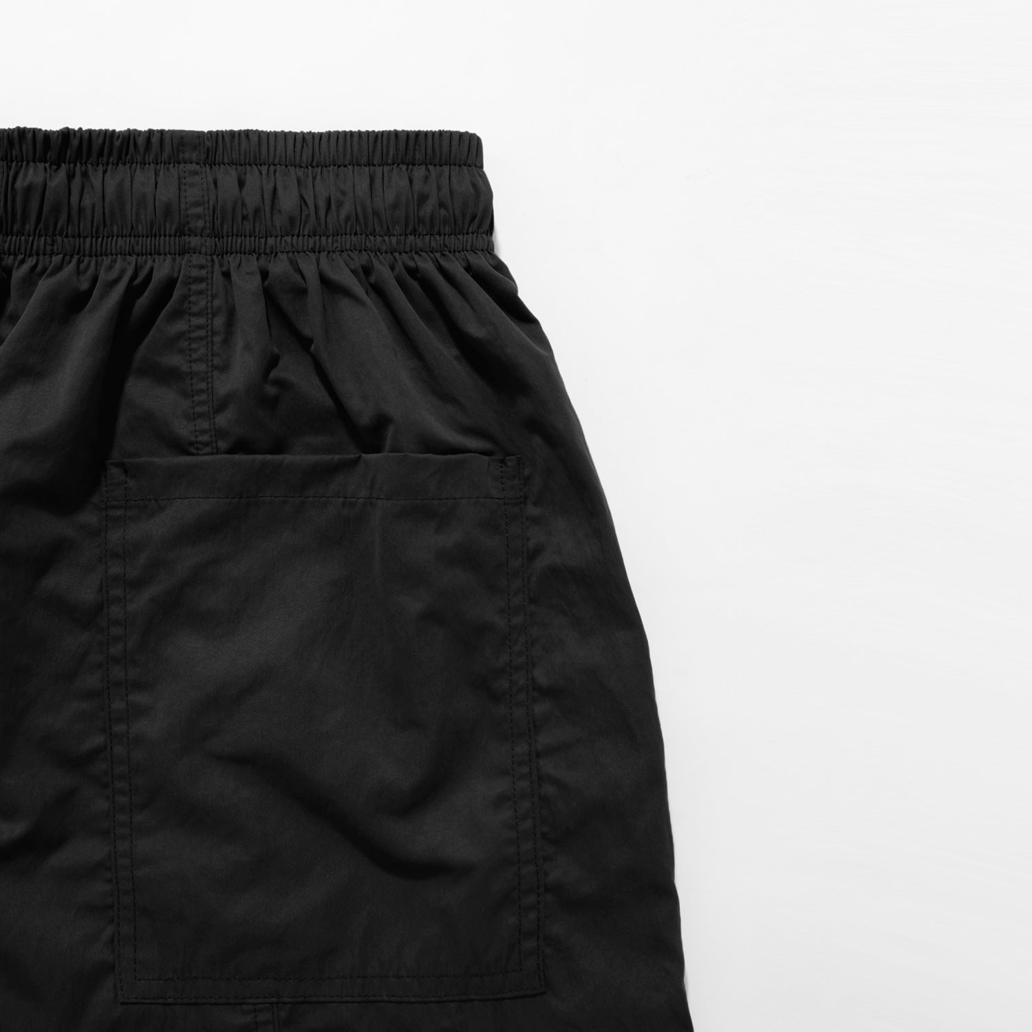 ACTIVE BAGGY CARGO PANTS - BLACK