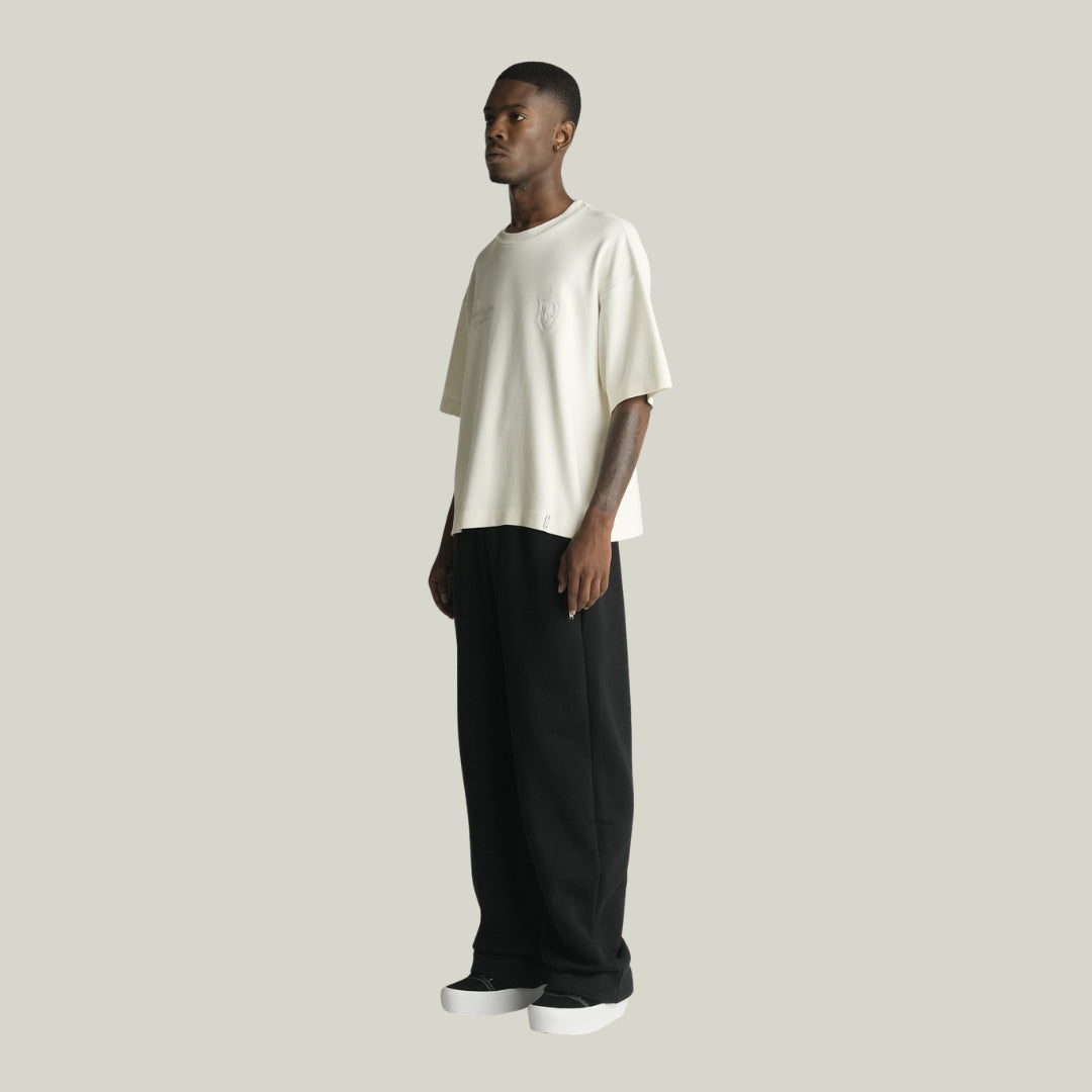 BASICS ONLY FOR DREAMERS BOXY FIT T-SHIRT - BONE