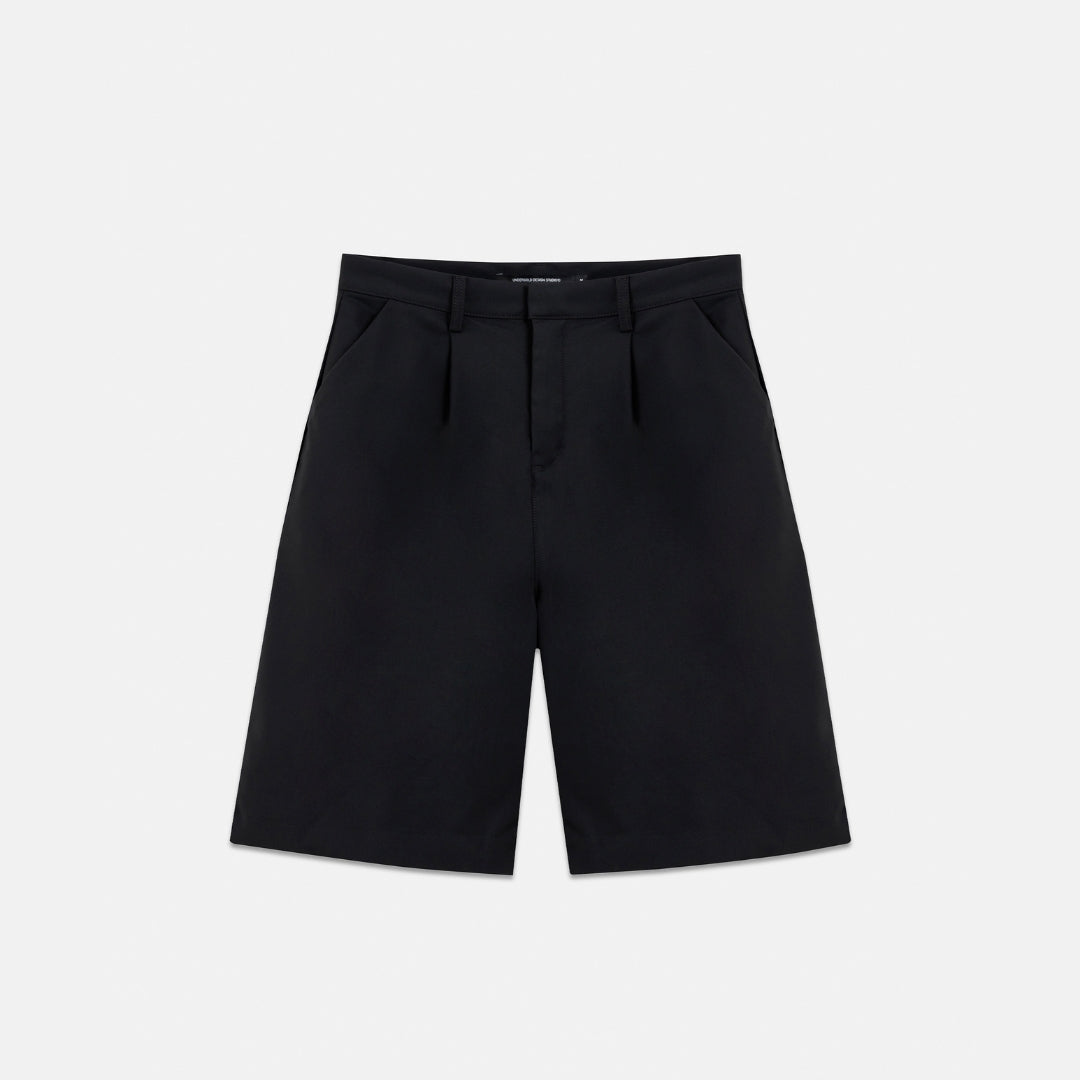 BASICS TAILORED JORTS - BLACK