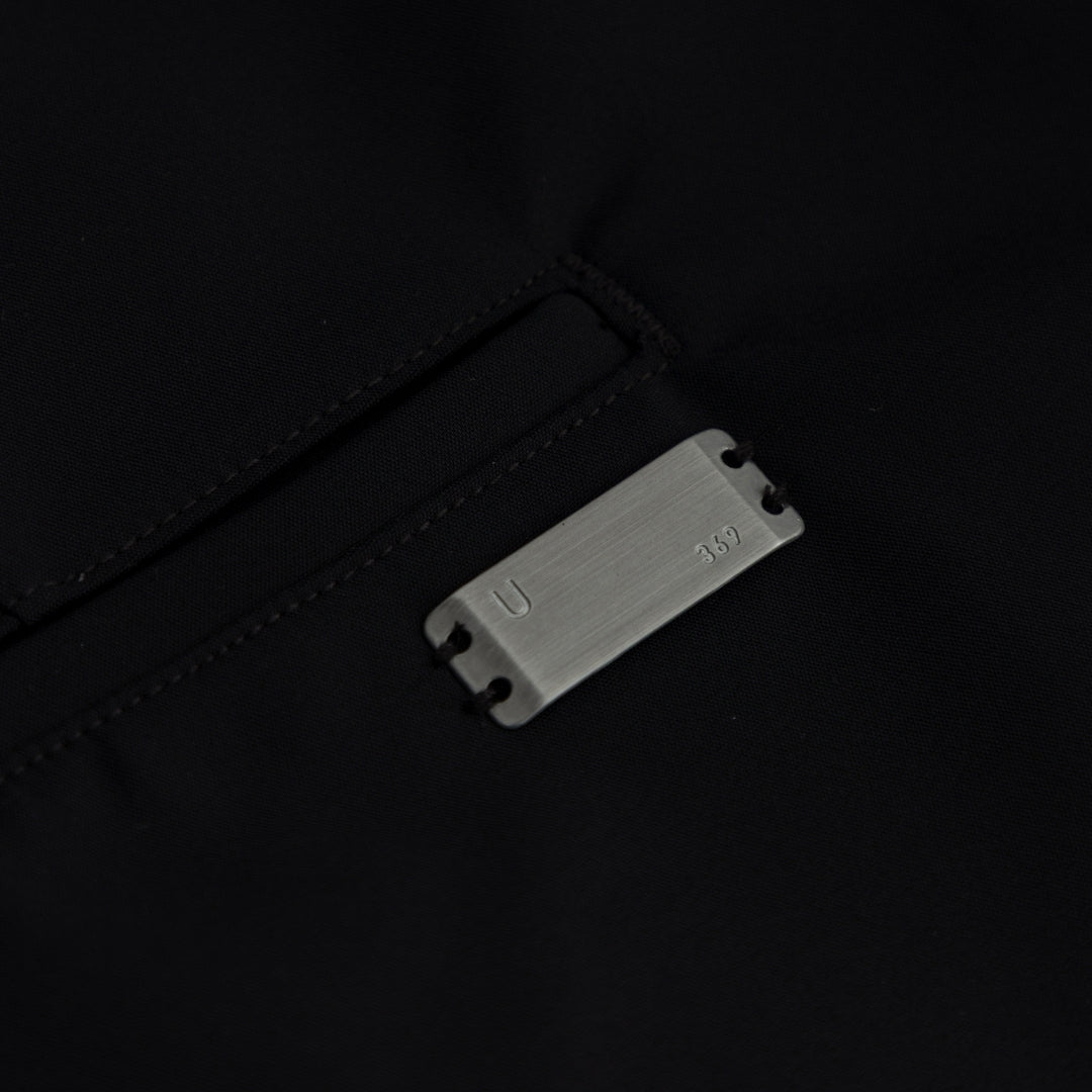 BASICS TAILORED JORTS - BLACK