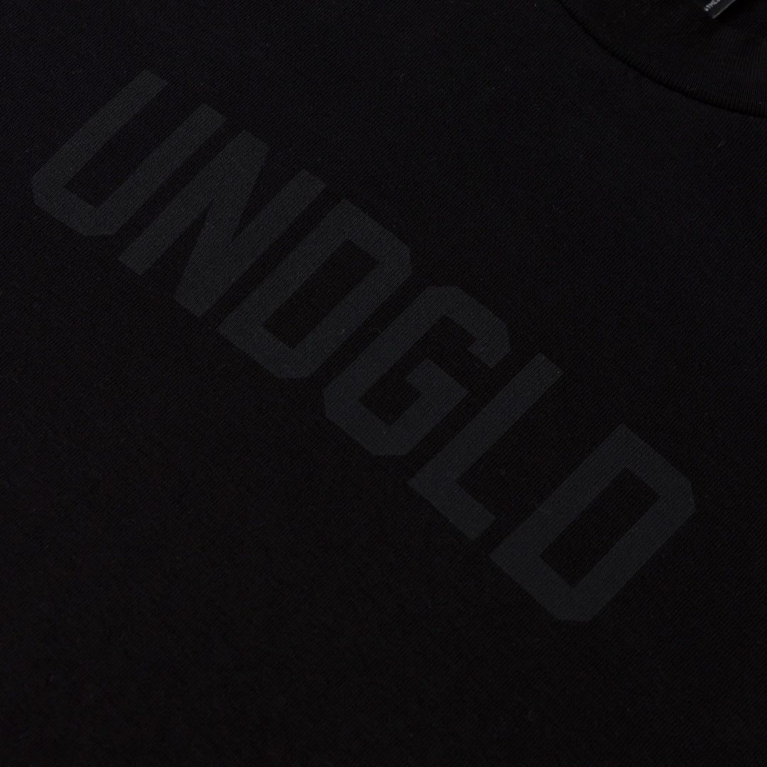 BASICS UNDGLD BOXY FIT T-SHIRT - BLACK