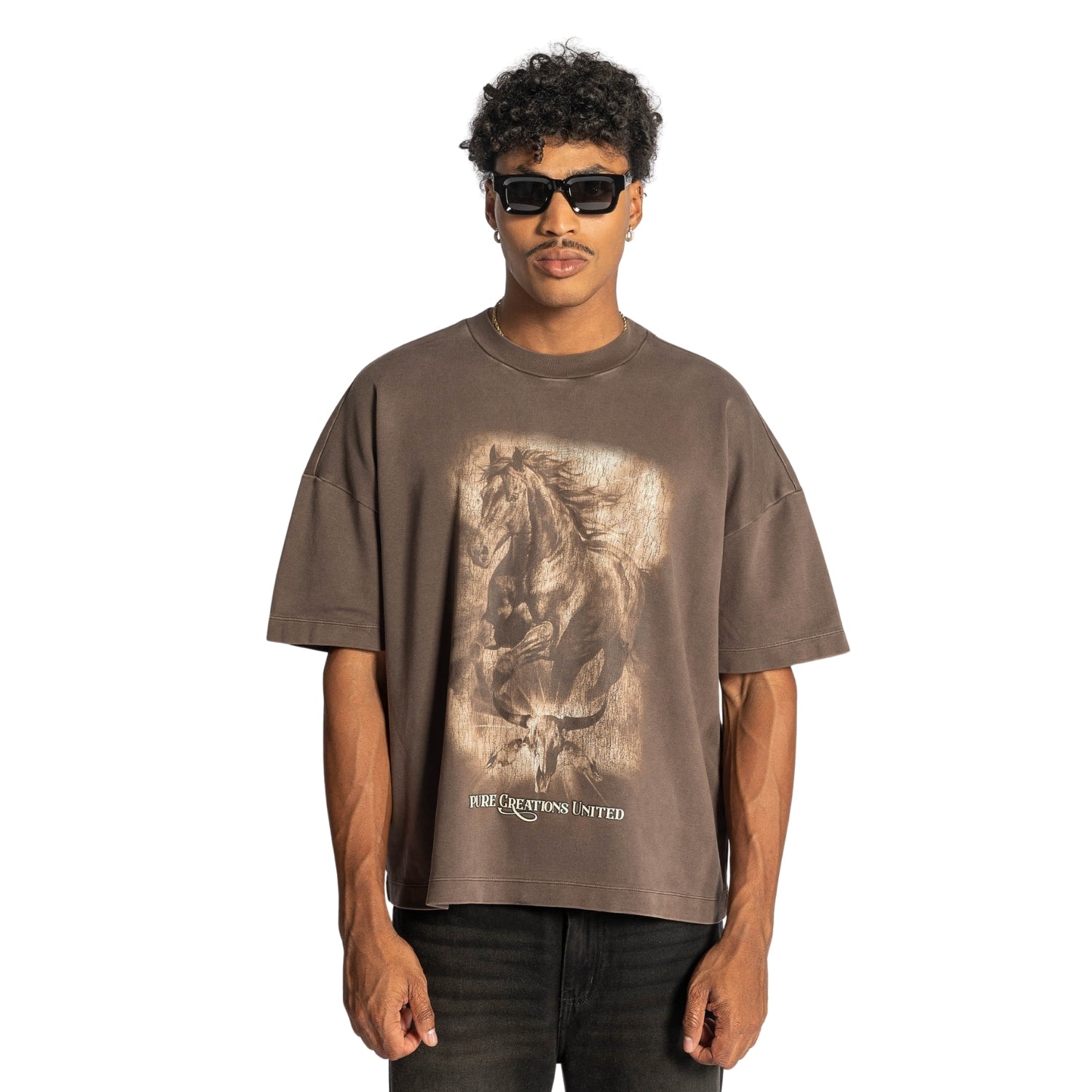 BEFORE THE WEST BROWN T-SHIRT