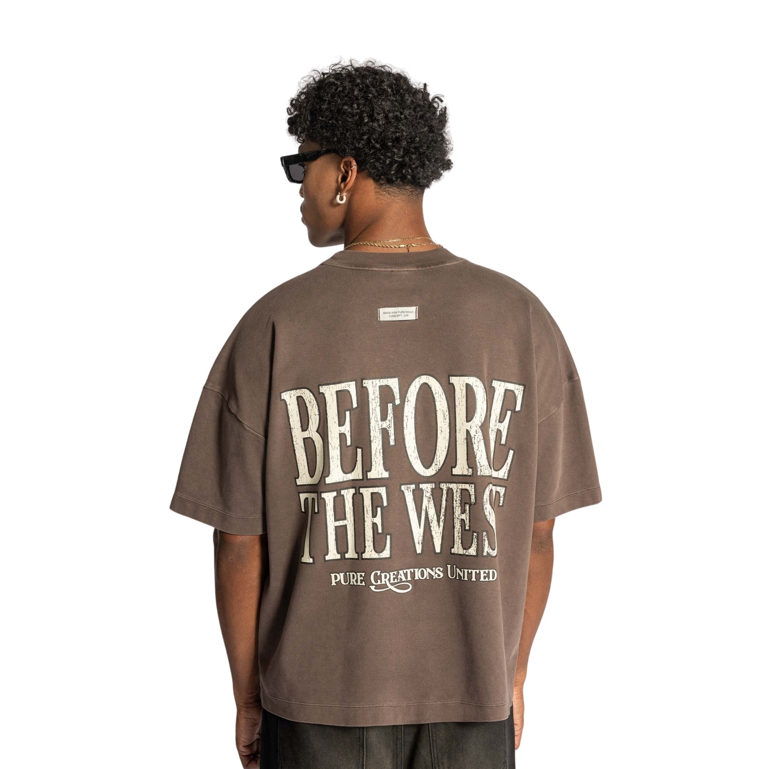 BEFORE THE WEST BROWN T-SHIRT
