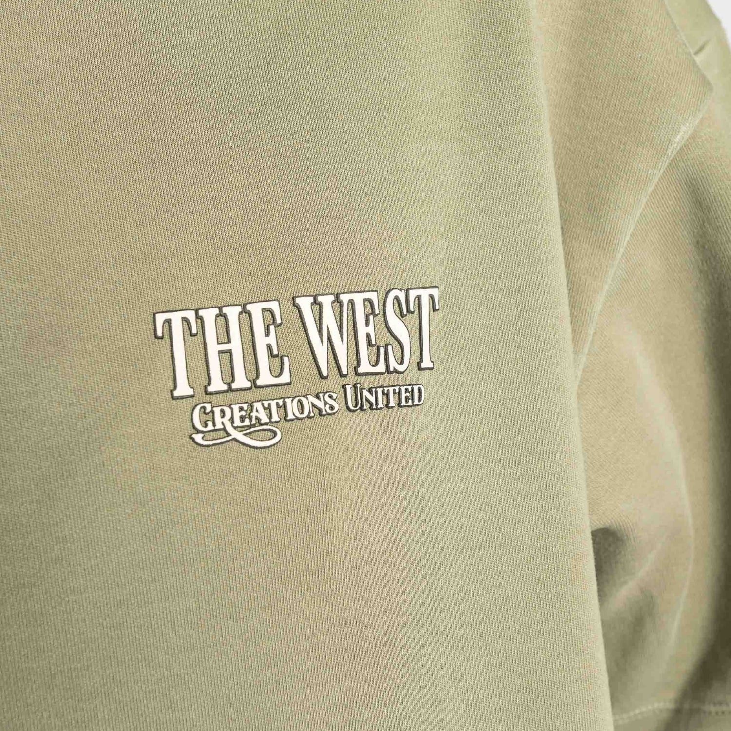 BEFORE THE WEST GREEN T-SHIRT