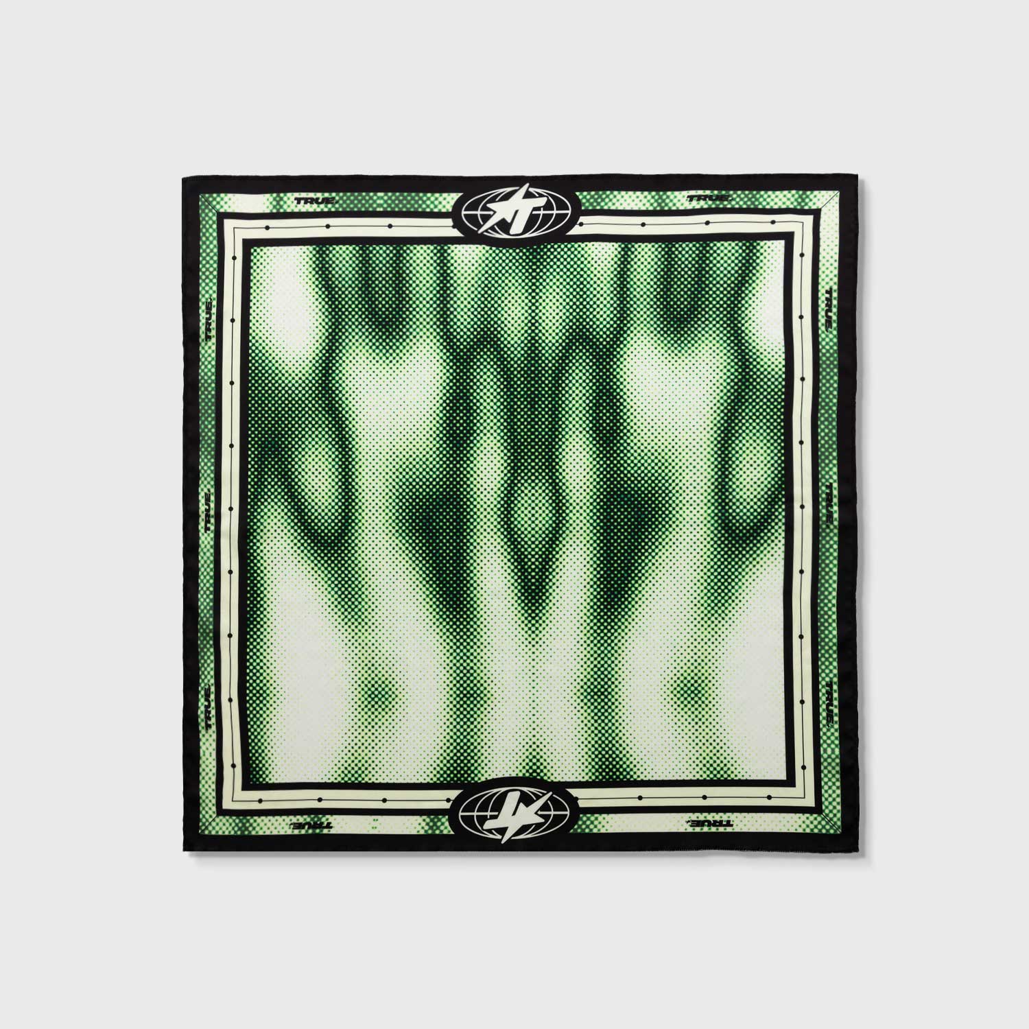 BLURRED BANDANA - GREEN
