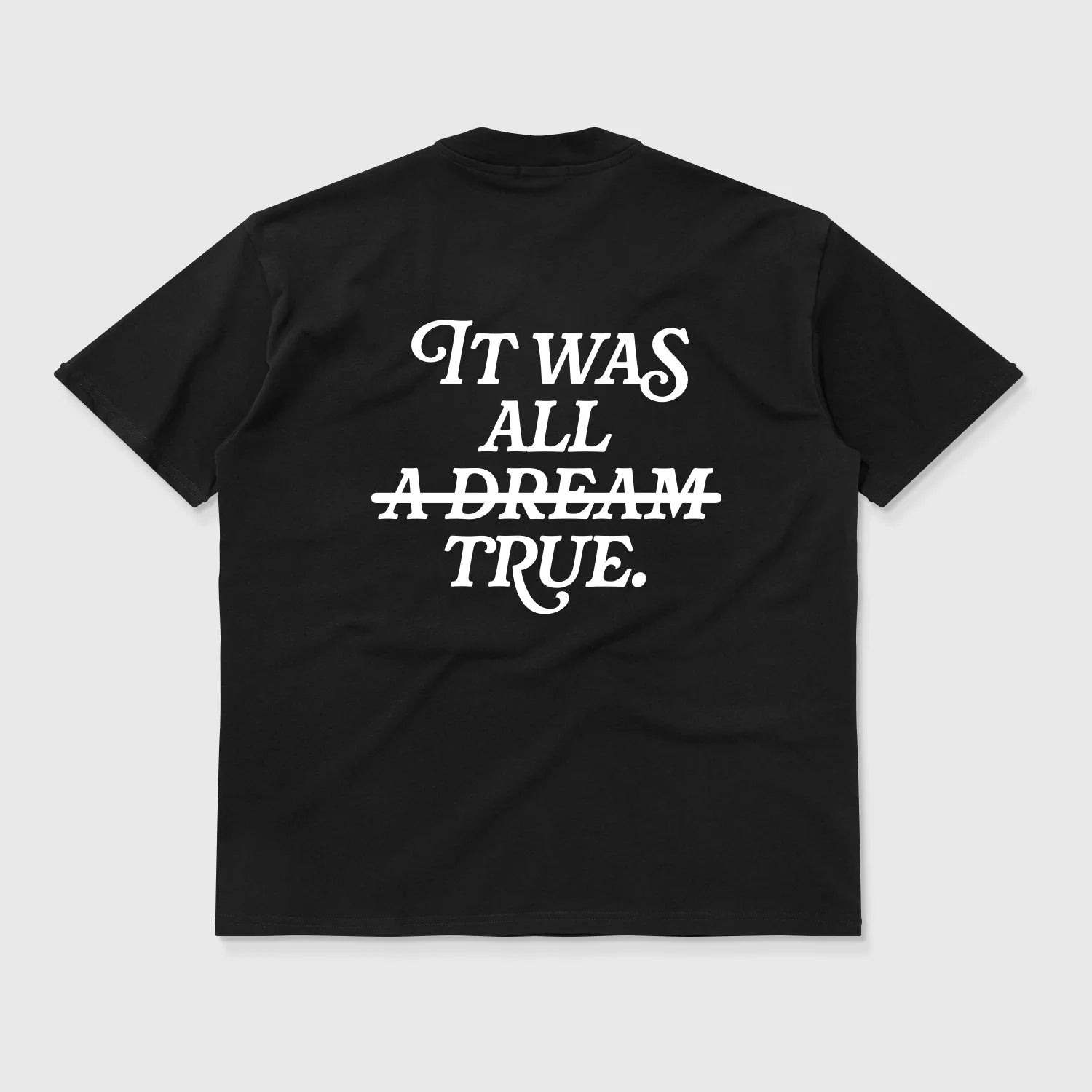 CAMISETA OVERSIZED DREAM - NEGRA