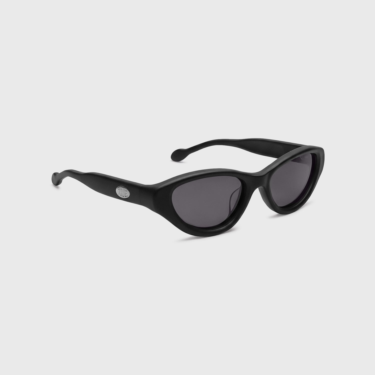 CAT-EYE SUNGLASSES - BLACK