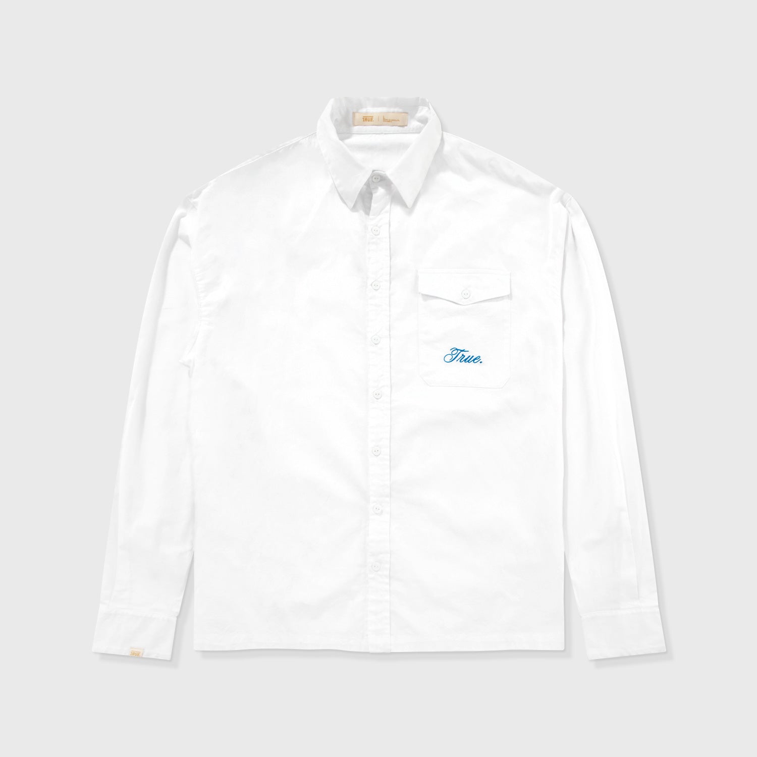 COLLEGE SHIRT - WHITE