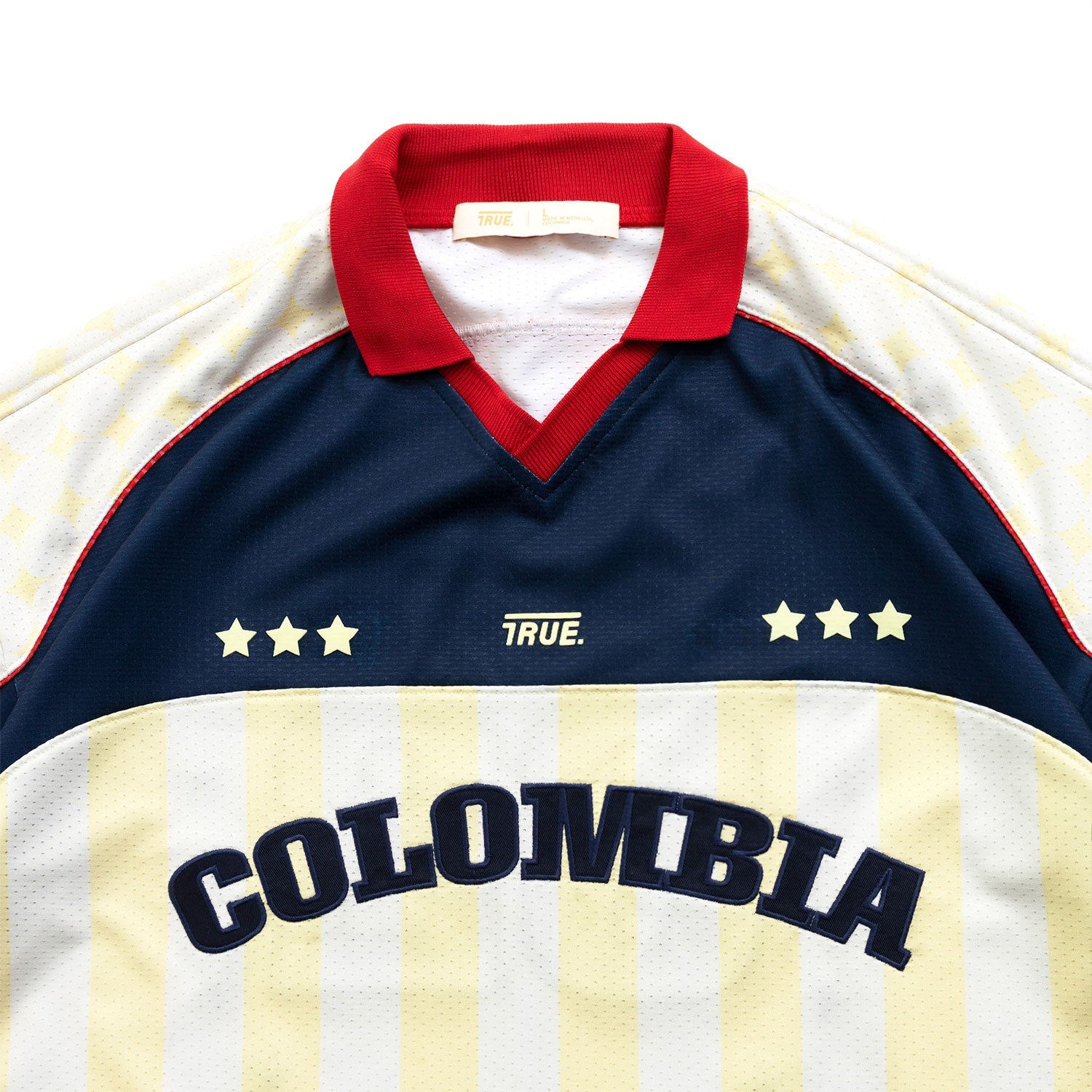 COLOMBIA OVERSIZED POLO T-SHIRT - BUTTER YELLOW