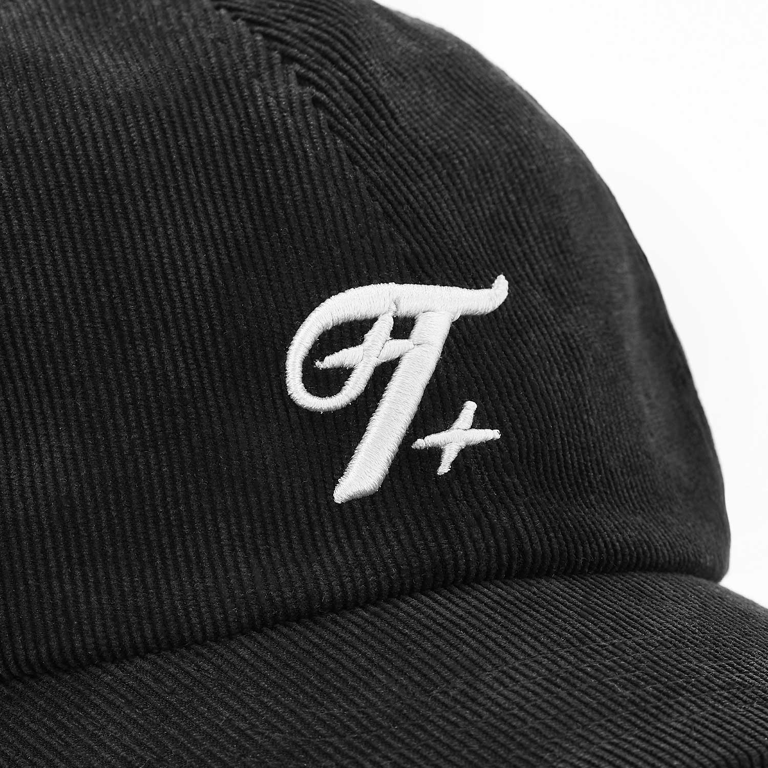 CORDUROY STELLAR CAP - BLACK