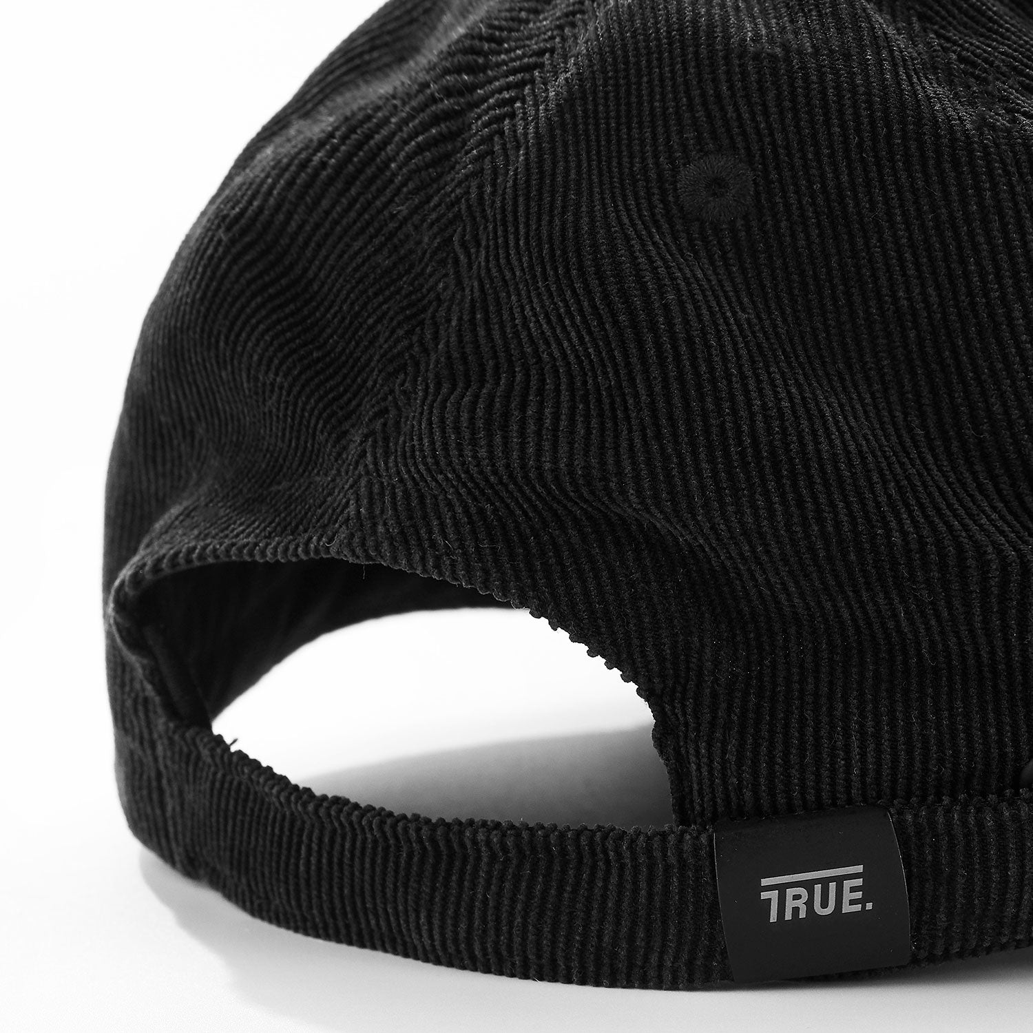 CORDUROY STELLAR CAP - BLACK