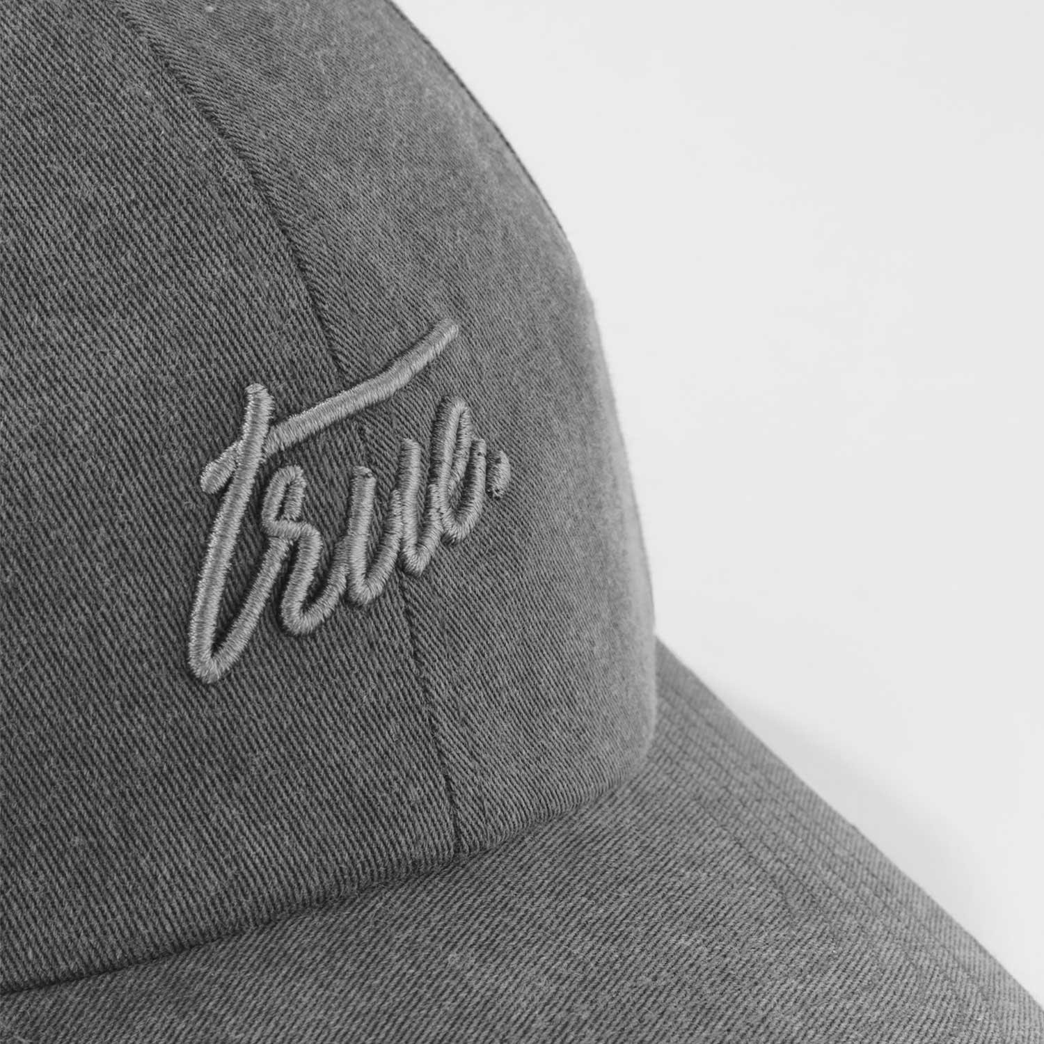 CORE WASHED CAP - DARK GRAY
