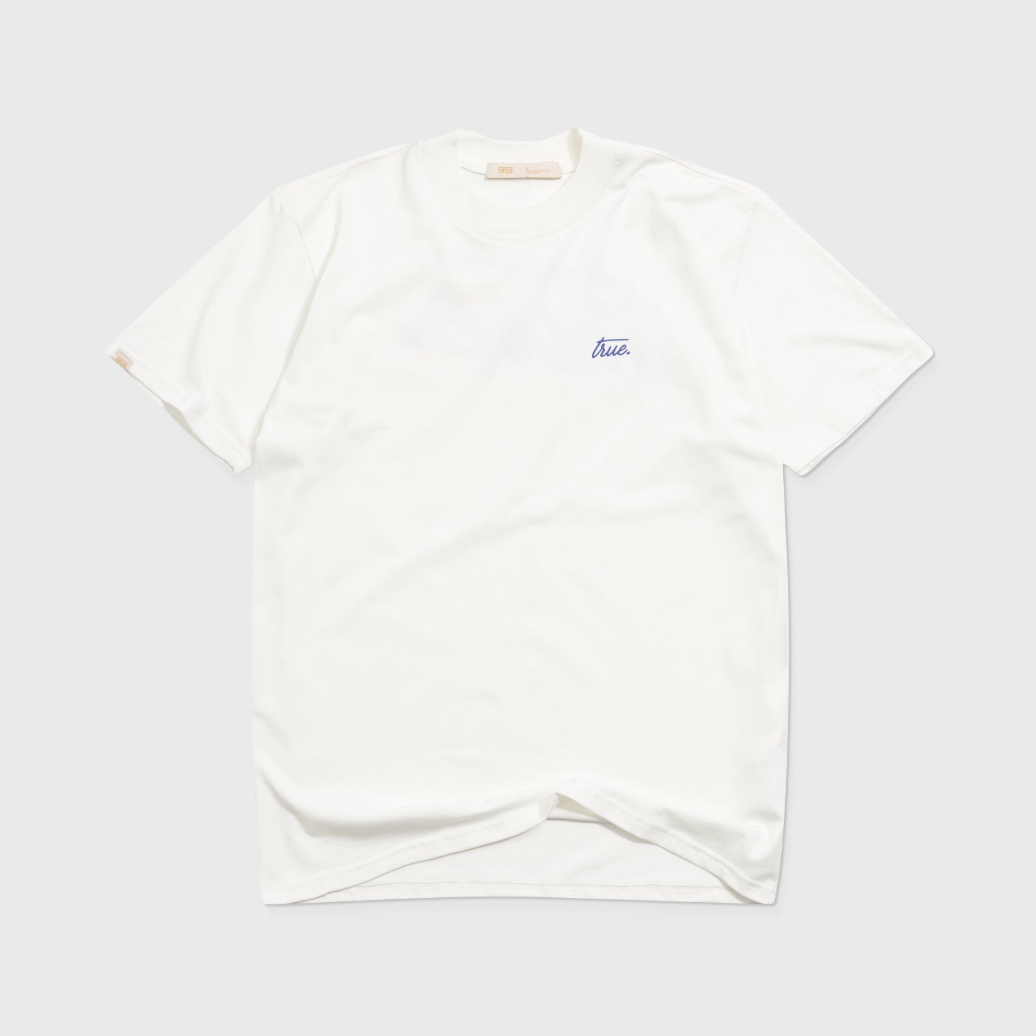 CURSIVE LOGO T-SHIRT - CREAM