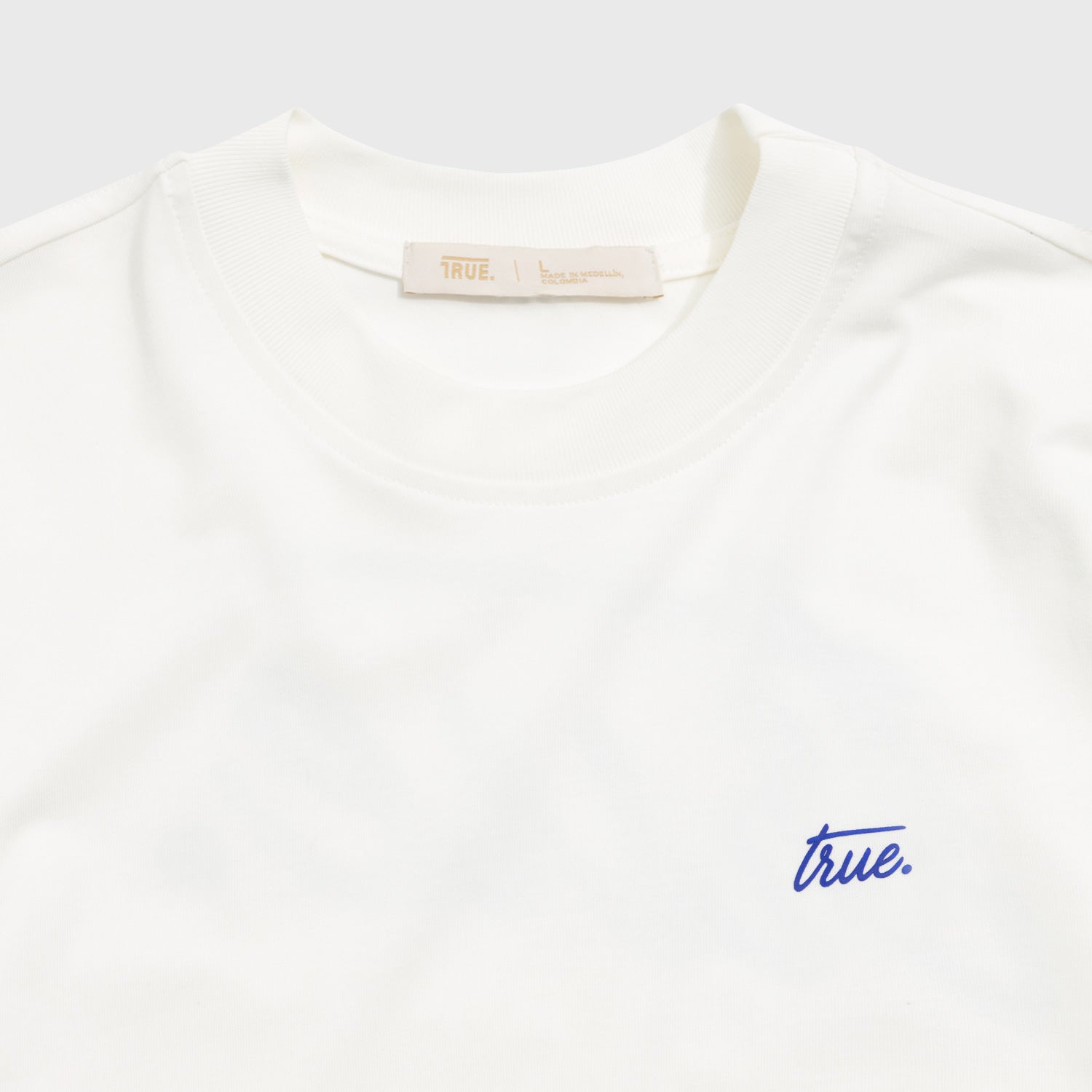 CURSIVE LOGO T-SHIRT - CREAM