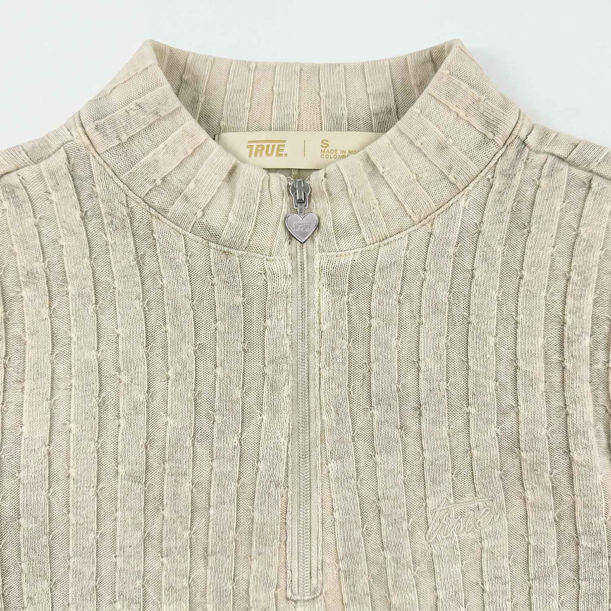 DAILY RIBBED BODYSUIT - CAMEL