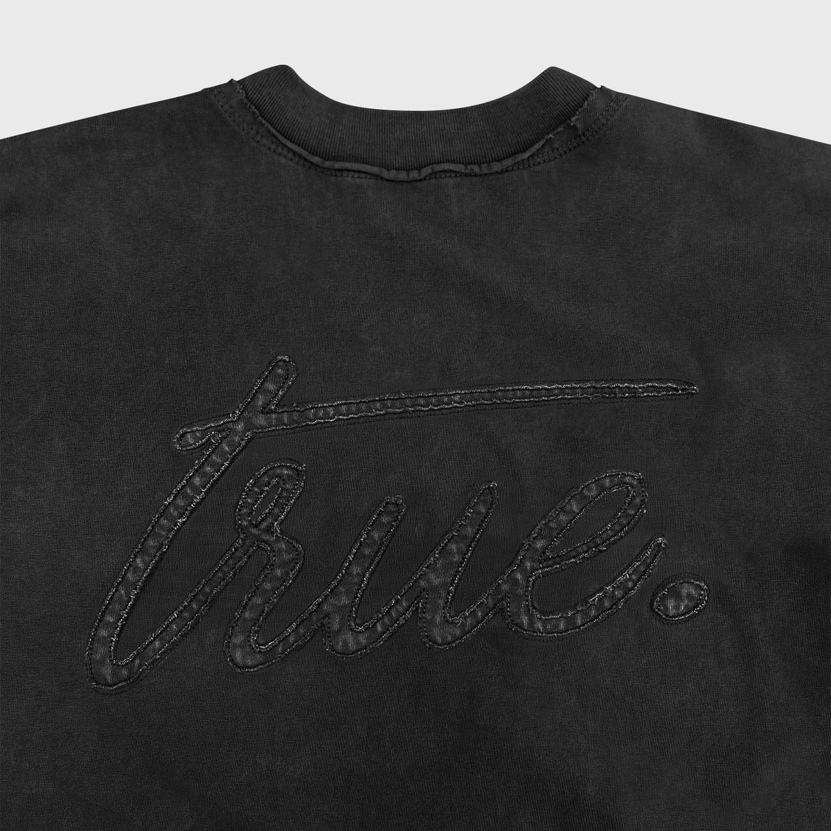 DAILY WASHED BOXY TEE - BLACK