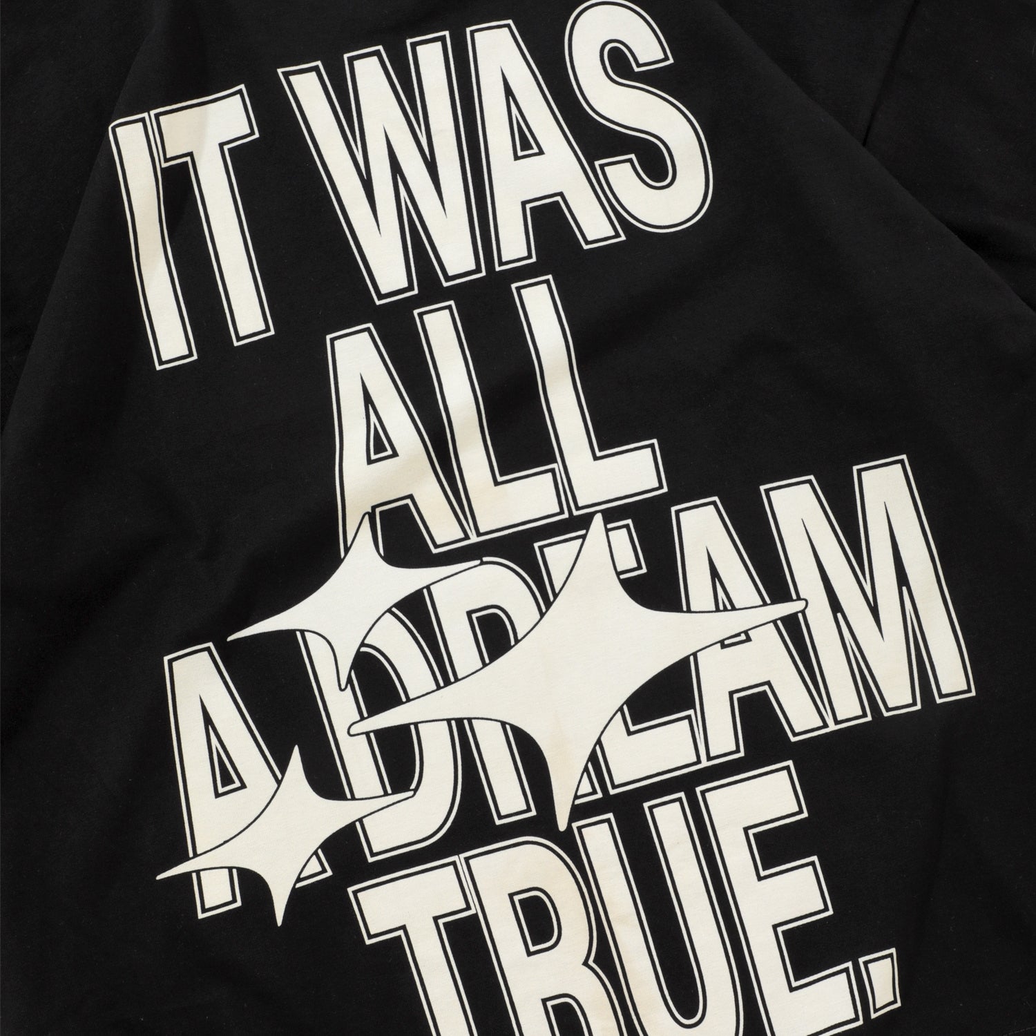 DREAMS BOXY TEE - BLACK