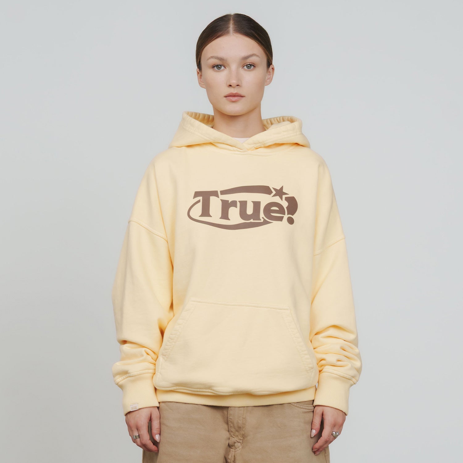EVERYDAY LOGO HOODIE - BUTTER YELLOW