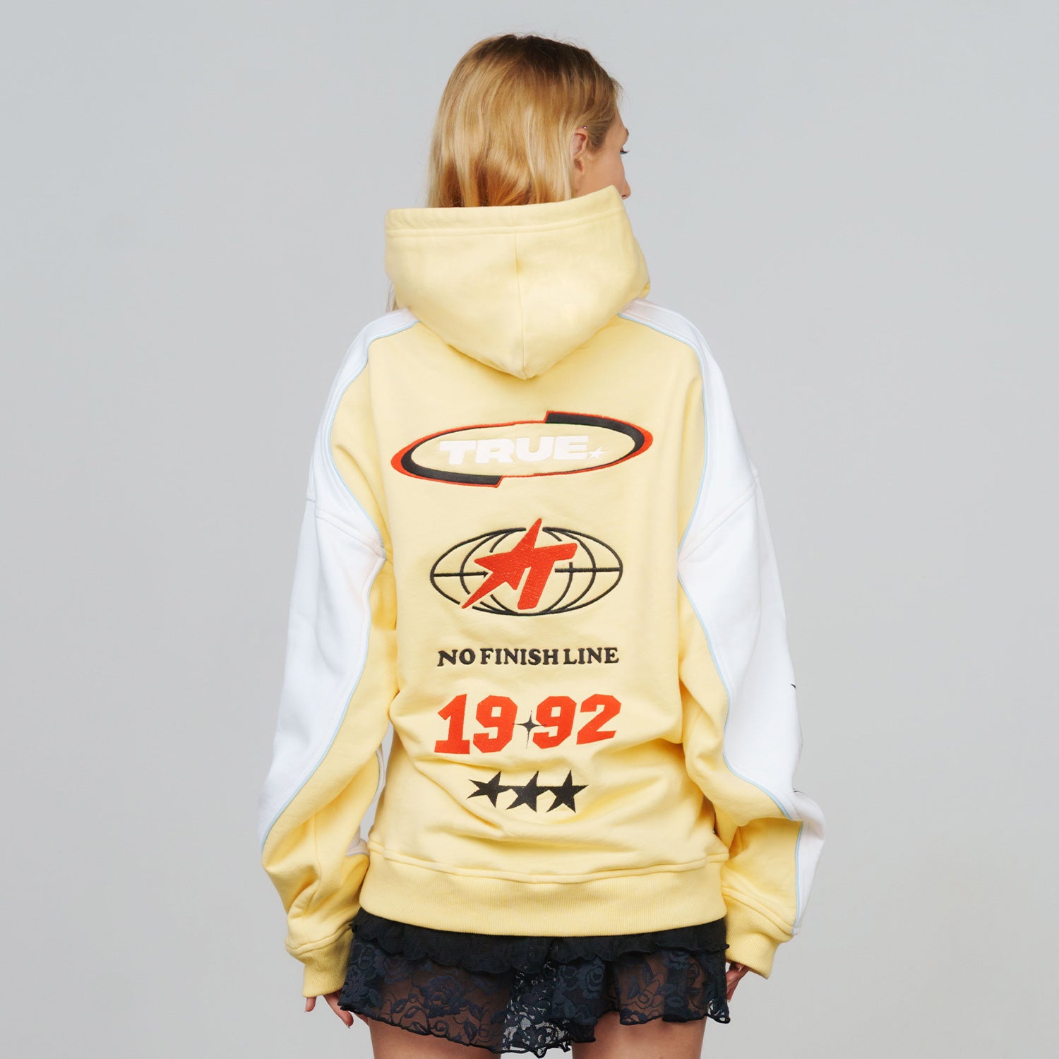 FAST TRACK HOODIE - BUTTER YELLOW