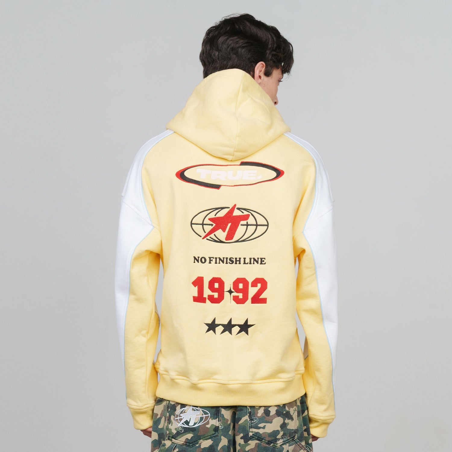 FAST TRACK HOODIE - BUTTER YELLOW