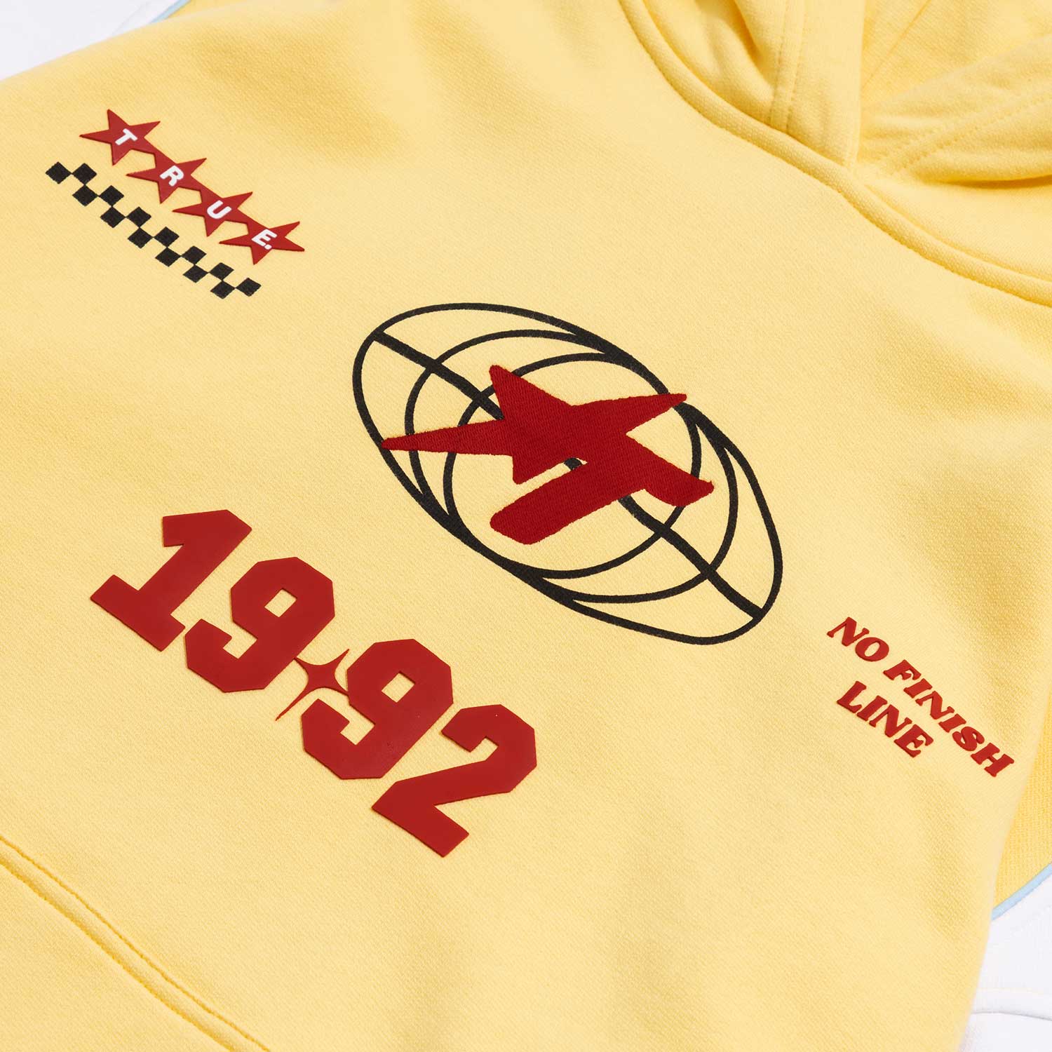 FAST TRACK HOODIE - BUTTER YELLOW