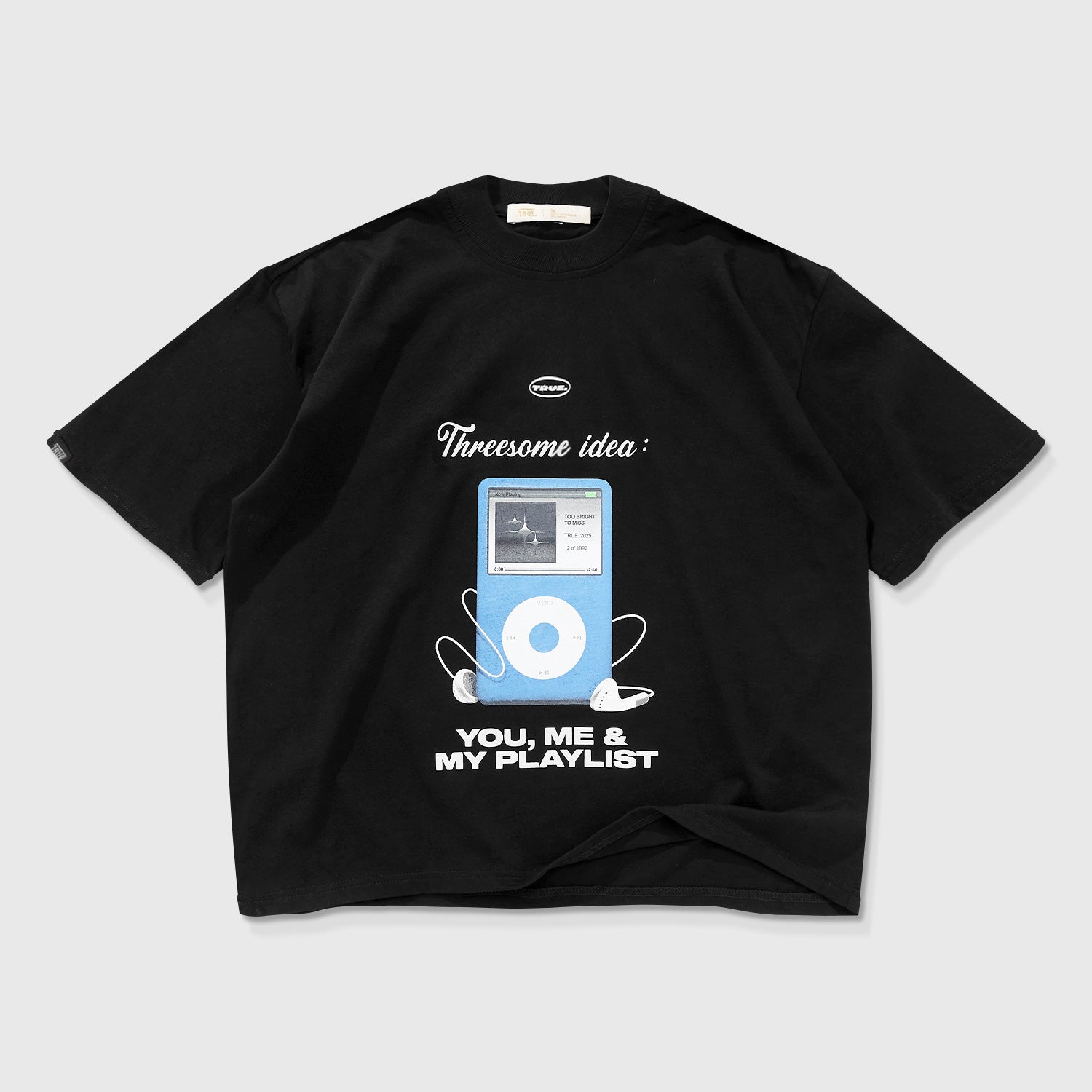 F*CK NUDES BOXY T-SHIRT - BLACK